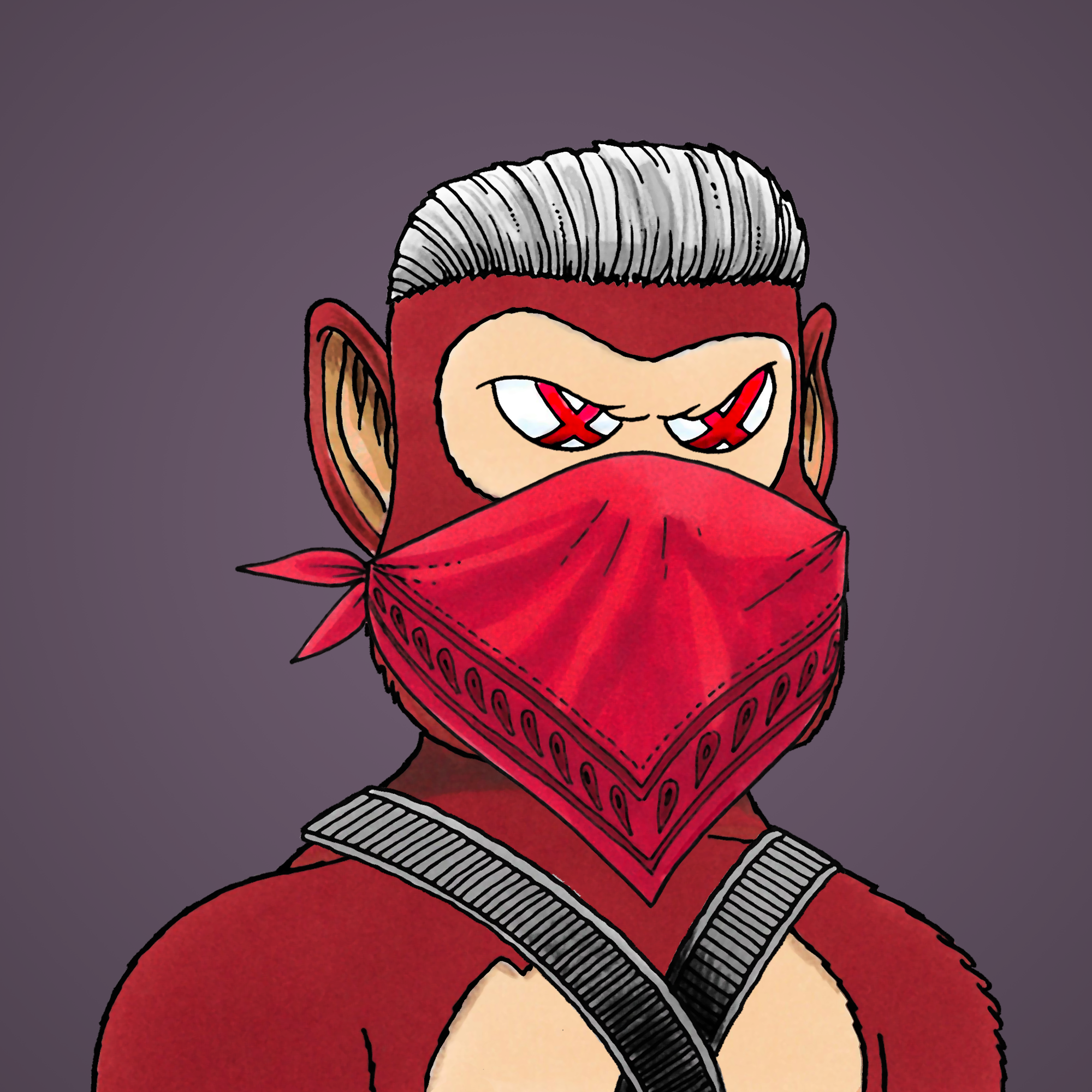 George Trosley - Jungle Freaks - Jungle Freak 7150 - NFT # 7150