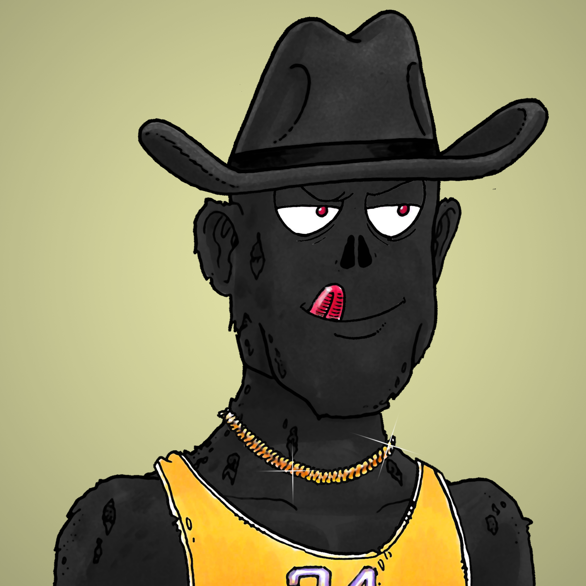 George Trosley - Jungle Freaks - Jungle Freak 7156 - NFT # 7156