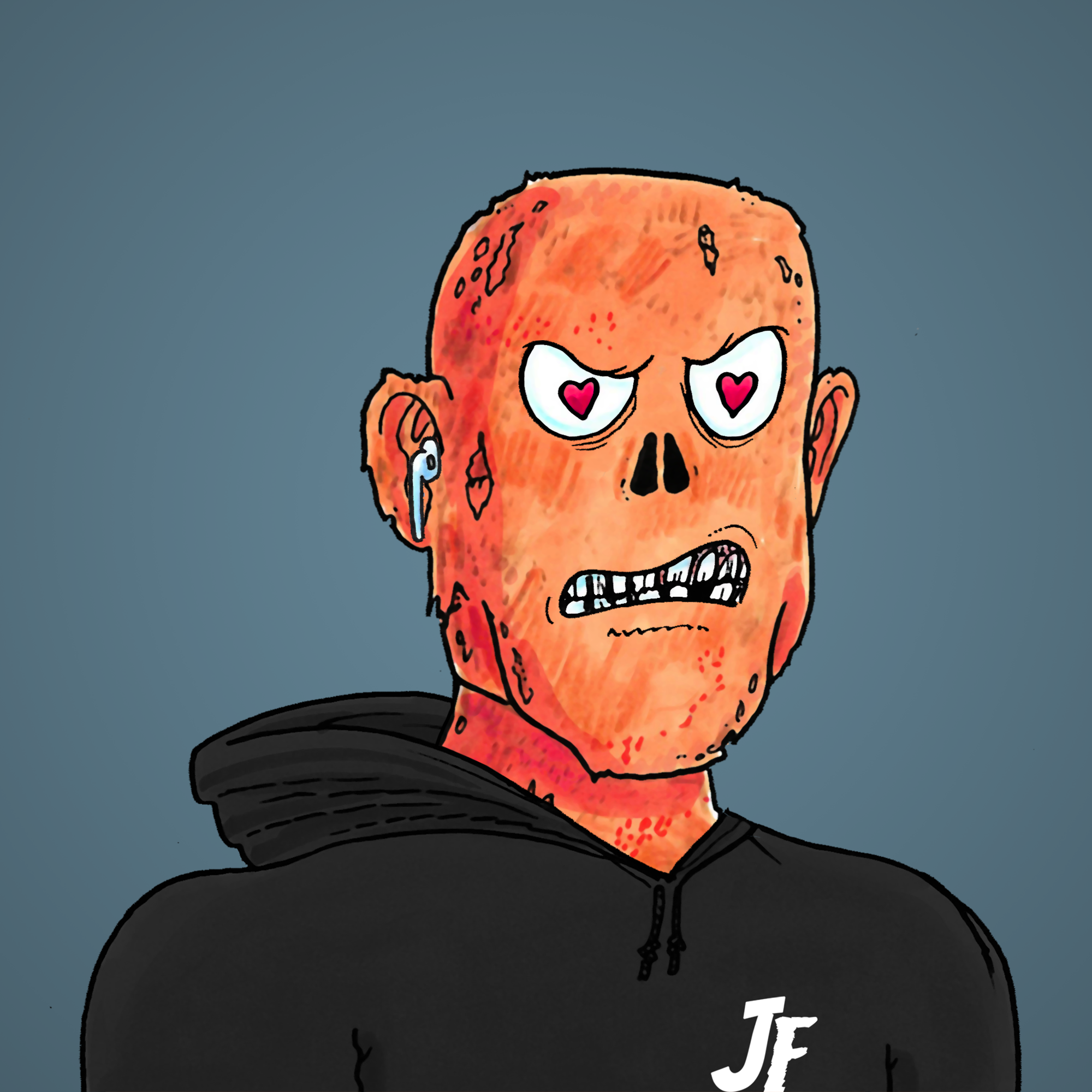 George Trosley - Jungle Freaks - Jungle Freak 7188 - NFT # 7188