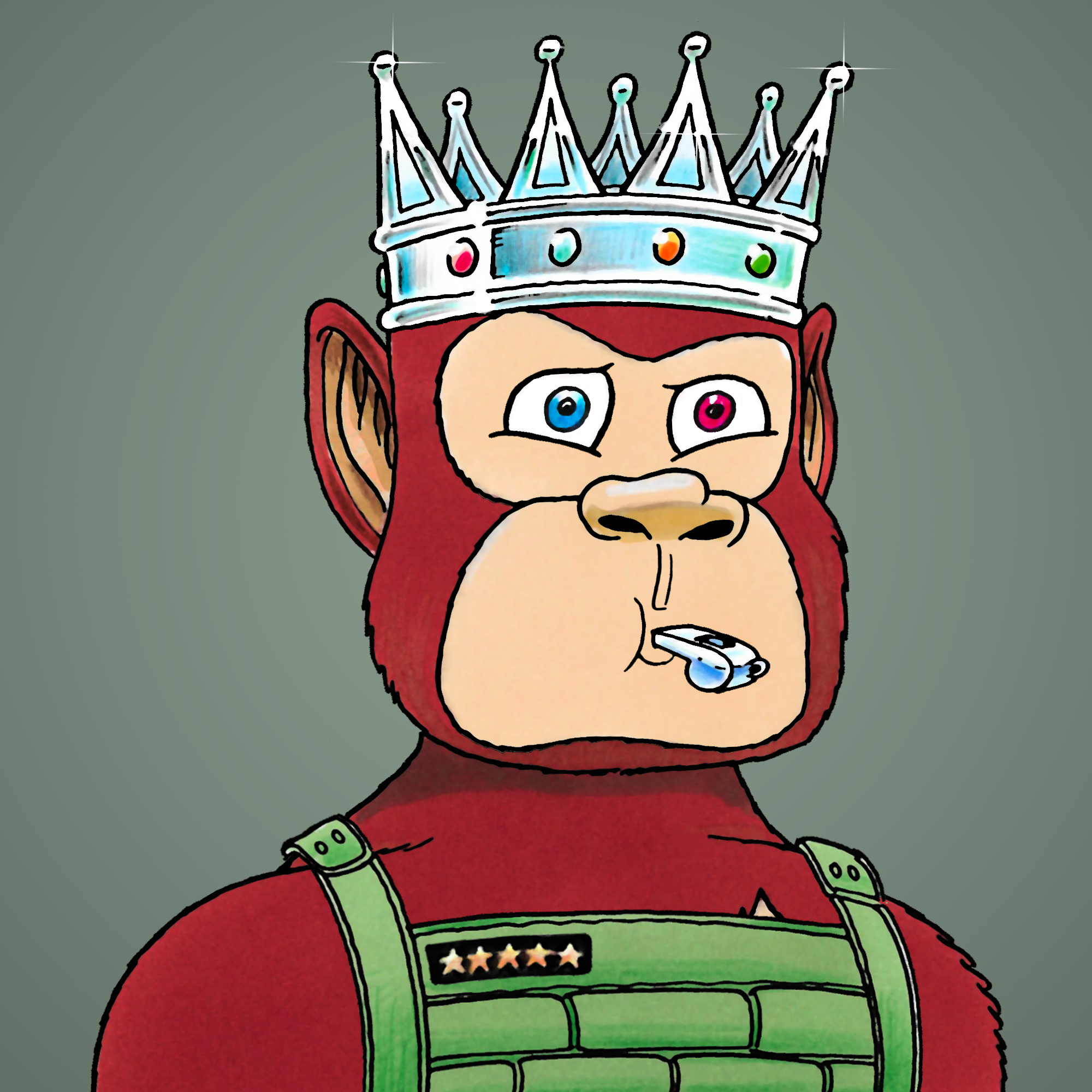 George Trosley - Jungle Freaks - Jungle Freak 719 - NFT # 719