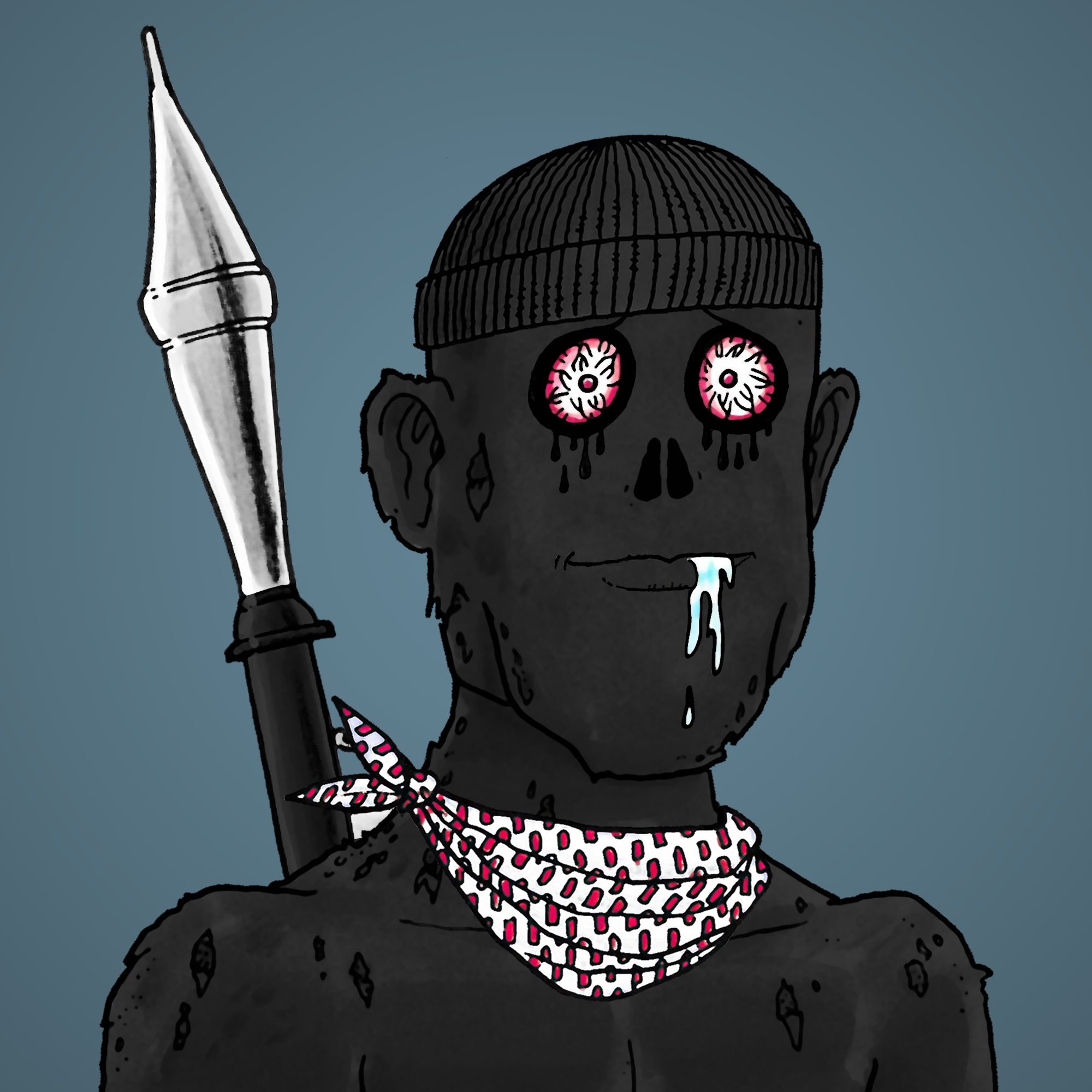 George Trosley - Jungle Freaks - Jungle Freak 7199 - NFT # 7199