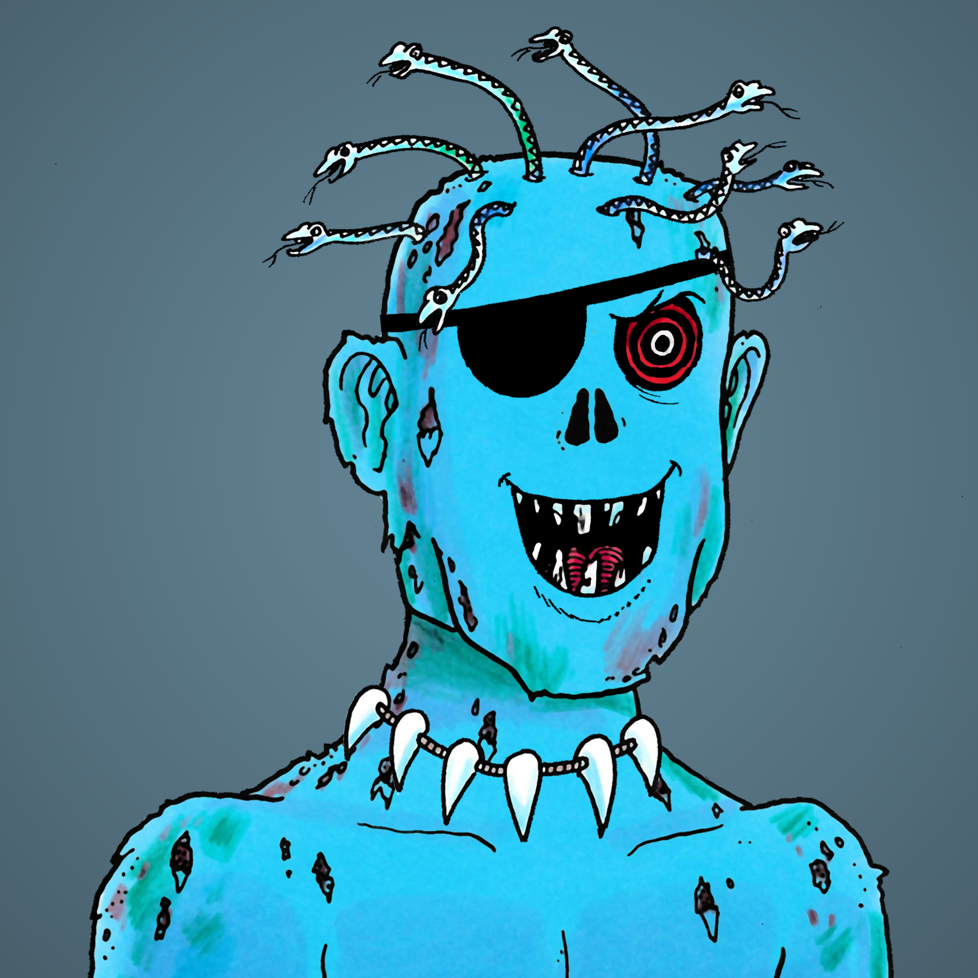 George Trosley - Jungle Freaks - Jungle Freak 72 - NFT # 72