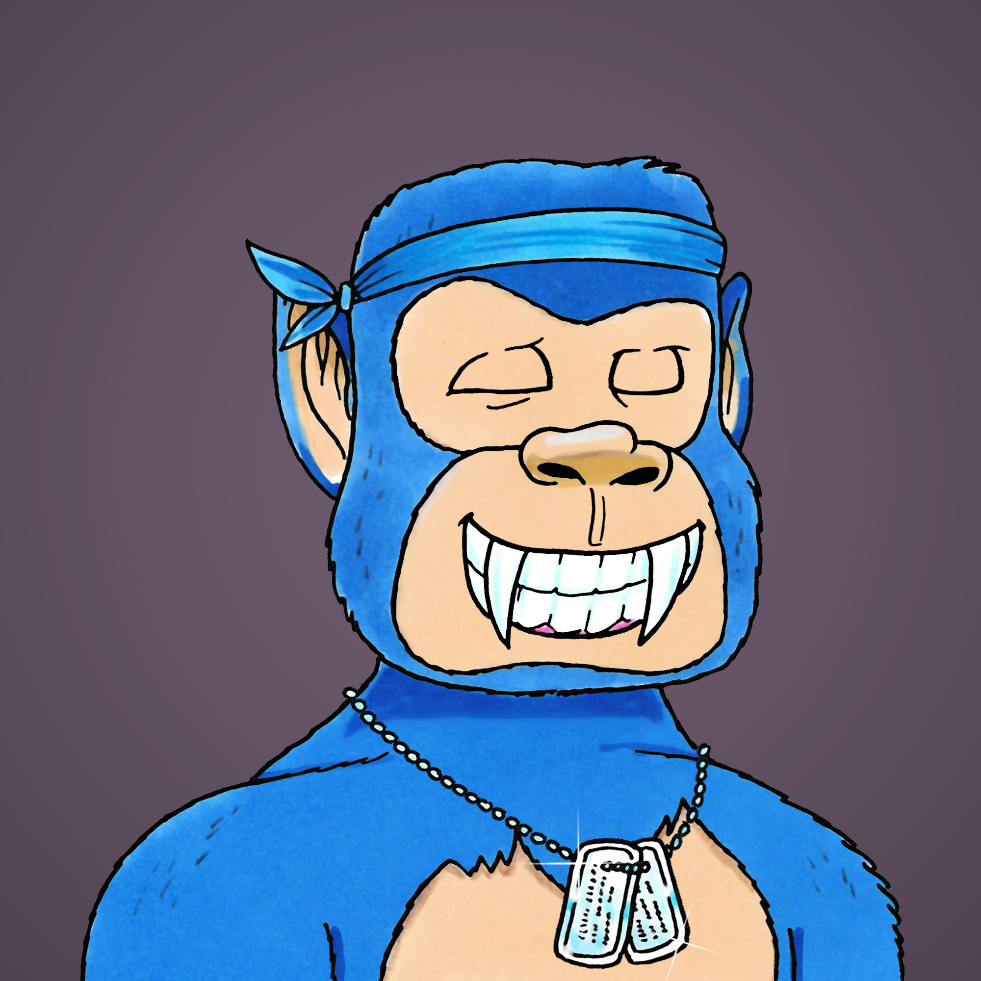 George Trosley - Jungle Freaks - Jungle Freak 7200 - NFT # 7200