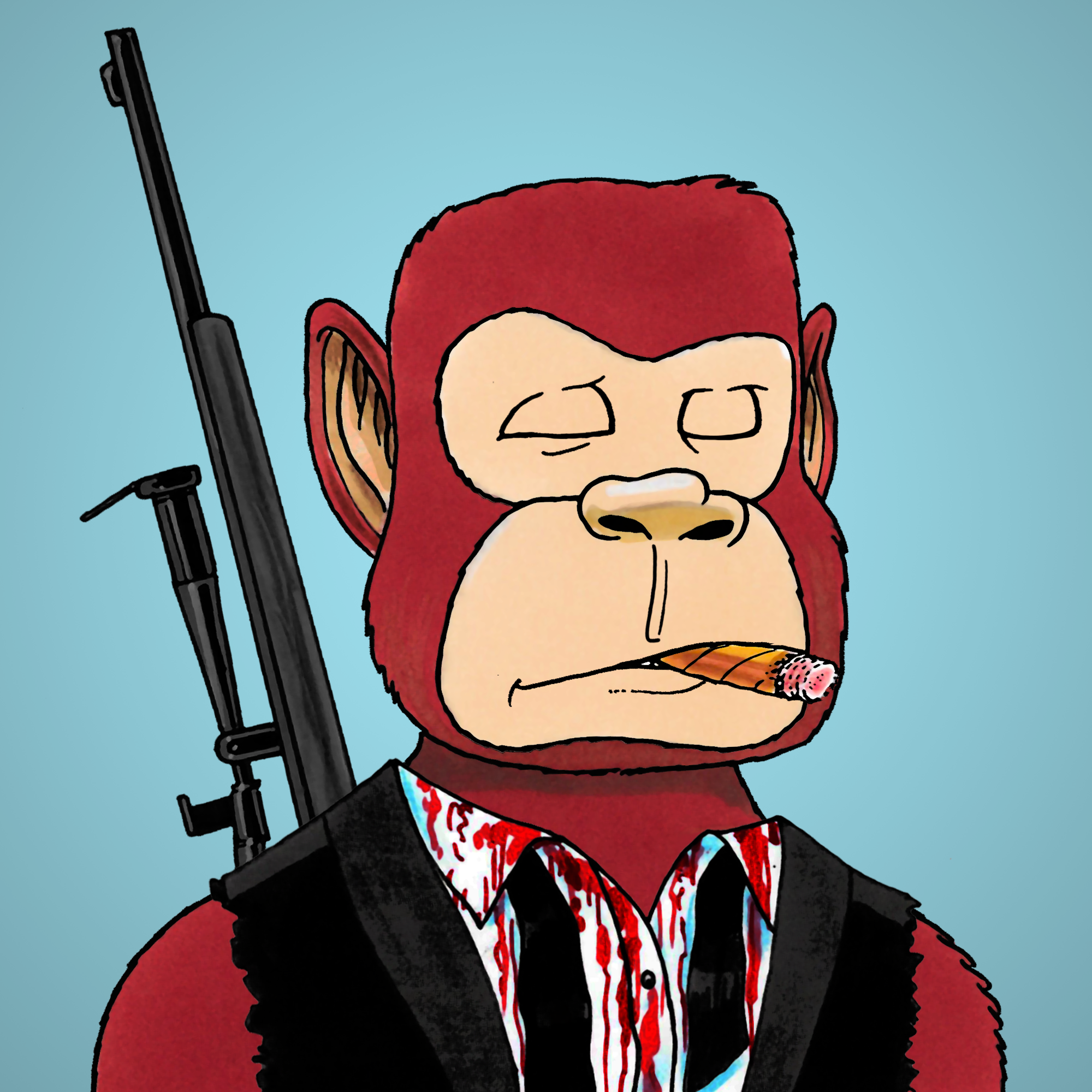 George Trosley - Jungle Freaks - Jungle Freak 721 - NFT # 721