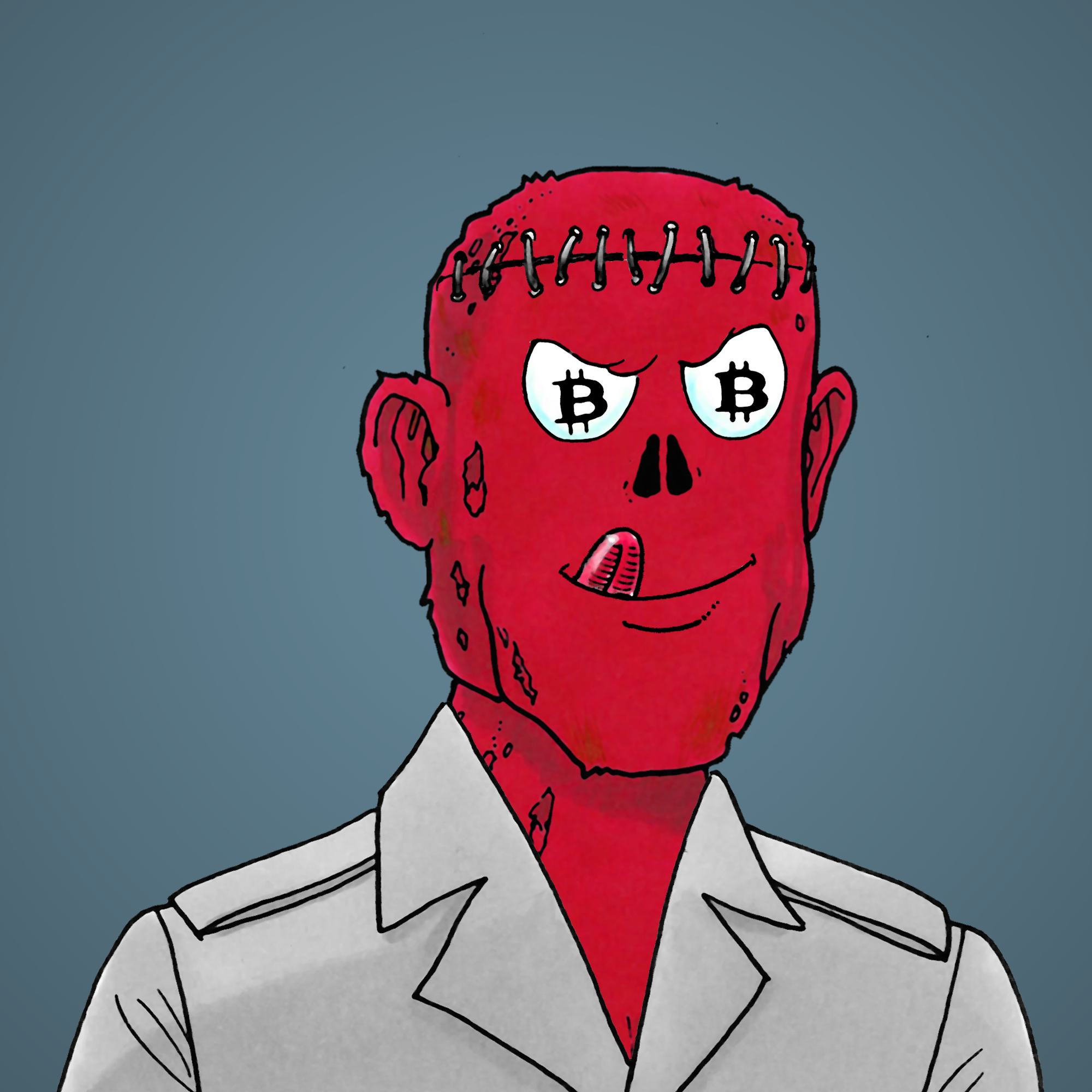 George Trosley - Jungle Freaks - Jungle Freak 7216 - NFT # 7216