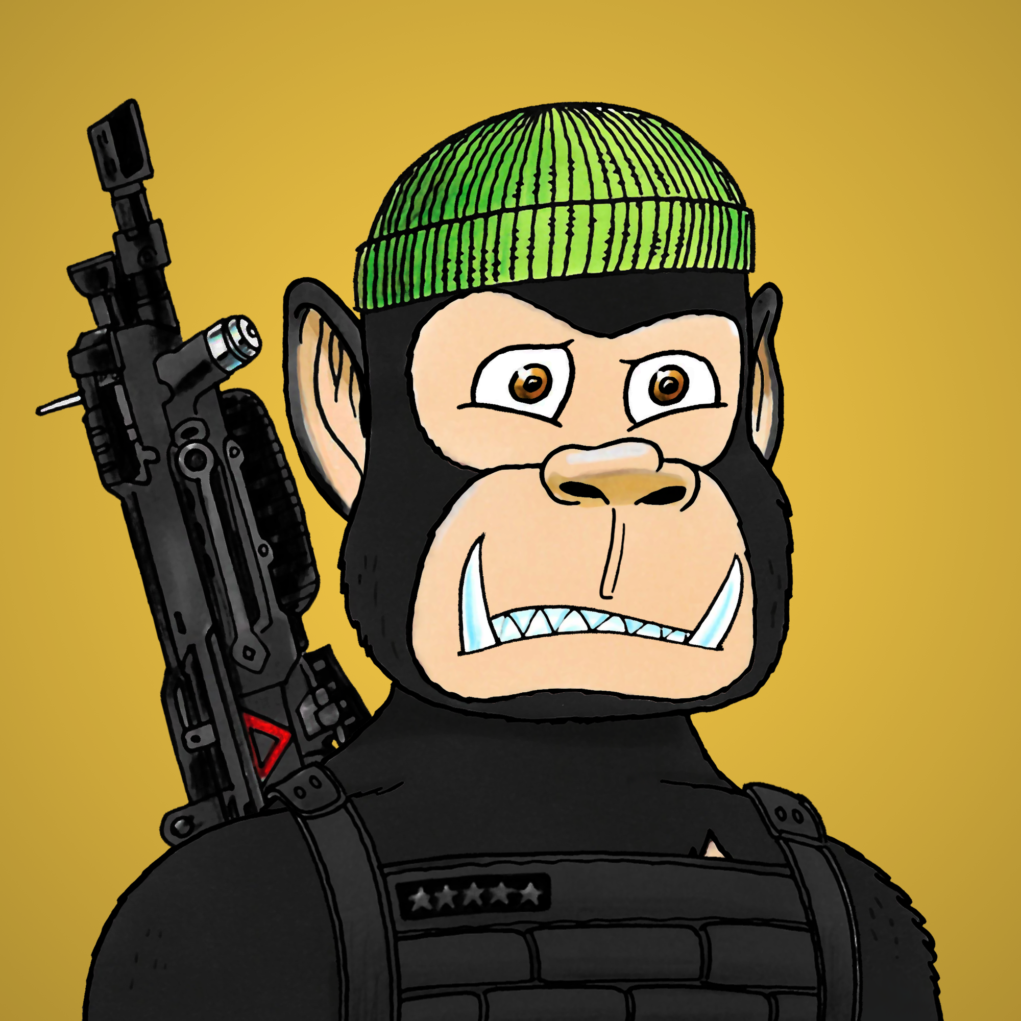 George Trosley - Jungle Freaks - Jungle Freak 723 - NFT # 723