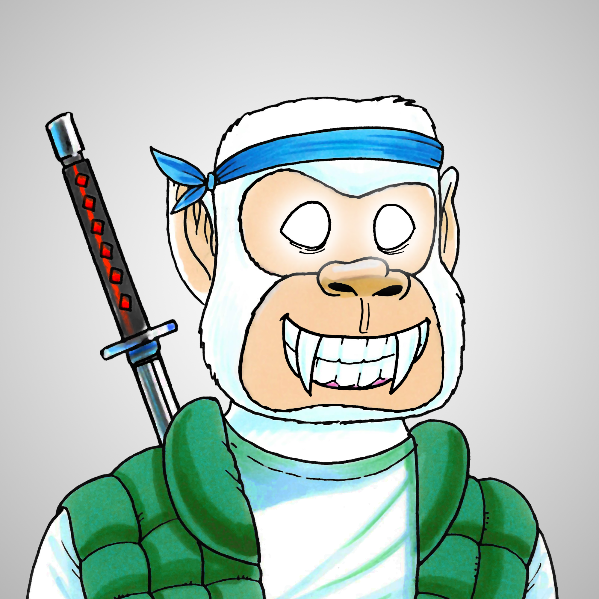 George Trosley - Jungle Freaks - Jungle Freak 725 - NFT # 725