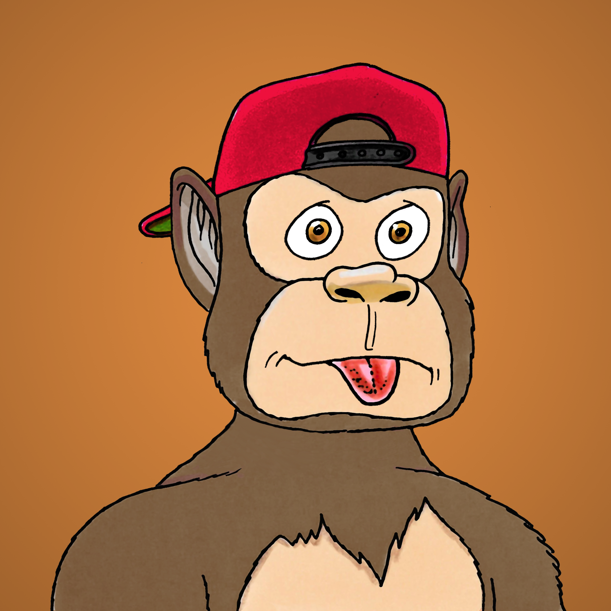 George Trosley - Jungle Freaks - Jungle Freak 7252 - NFT # 7252