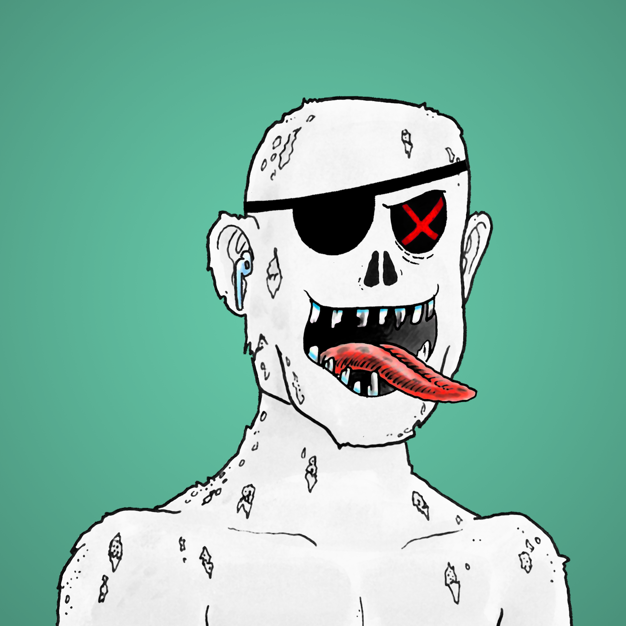 George Trosley - Jungle Freaks - Jungle Freak 726 - NFT # 726