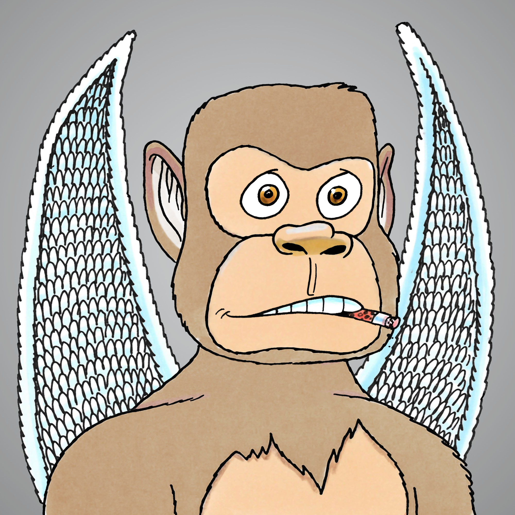 George Trosley - Jungle Freaks - Jungle Freak 7264 - NFT # 7264