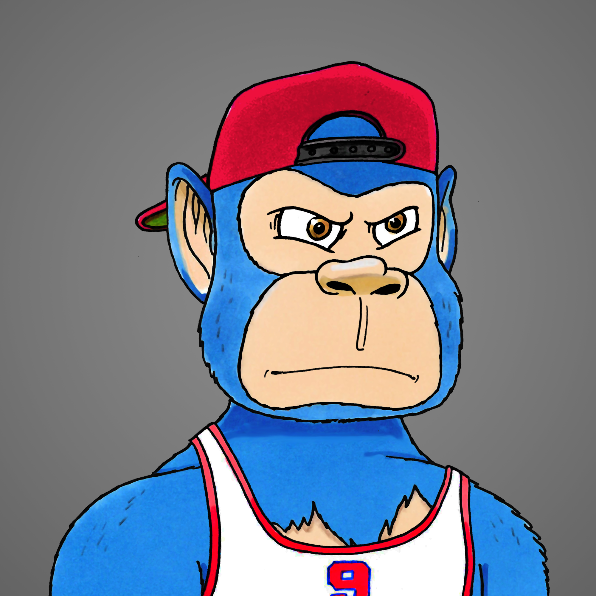 George Trosley - Jungle Freaks - Jungle Freak 7269 - NFT # 7269