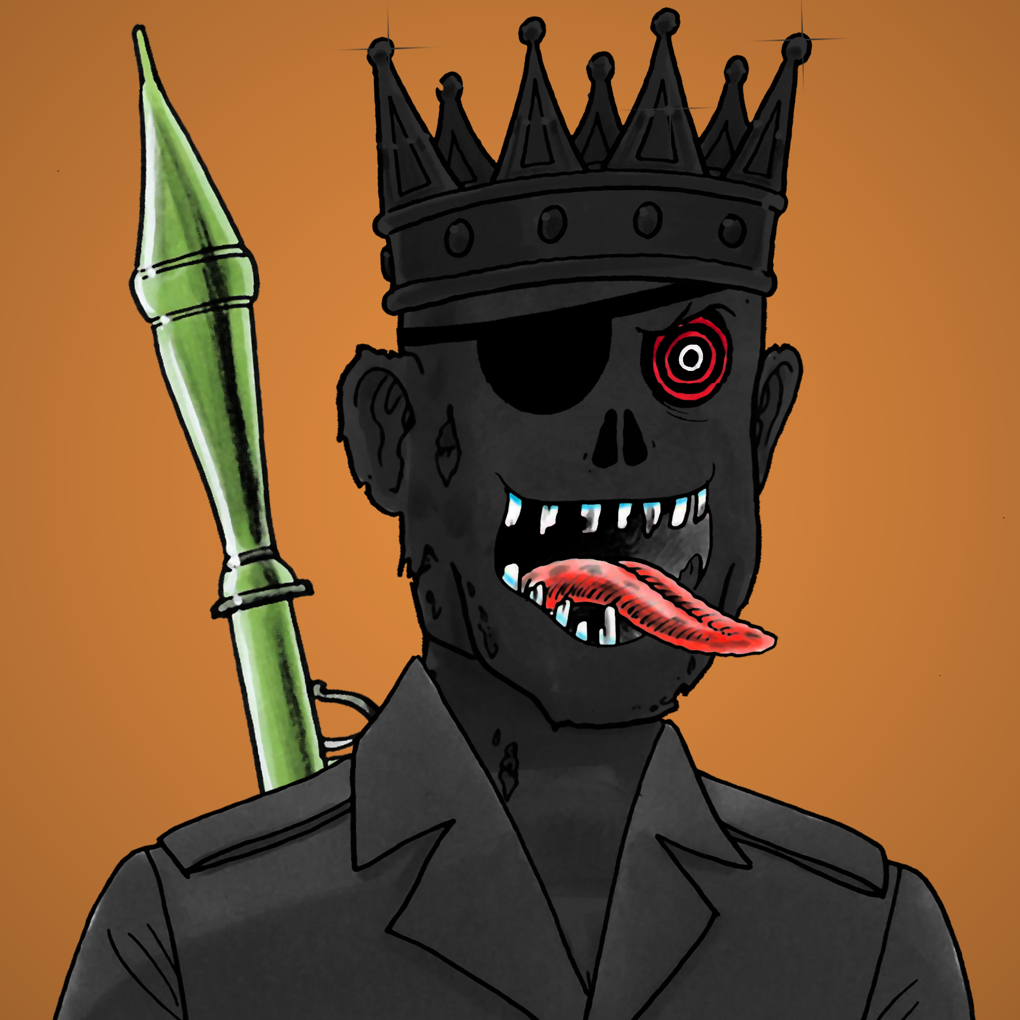 George Trosley - Jungle Freaks - Jungle Freak 7270 - NFT # 7270