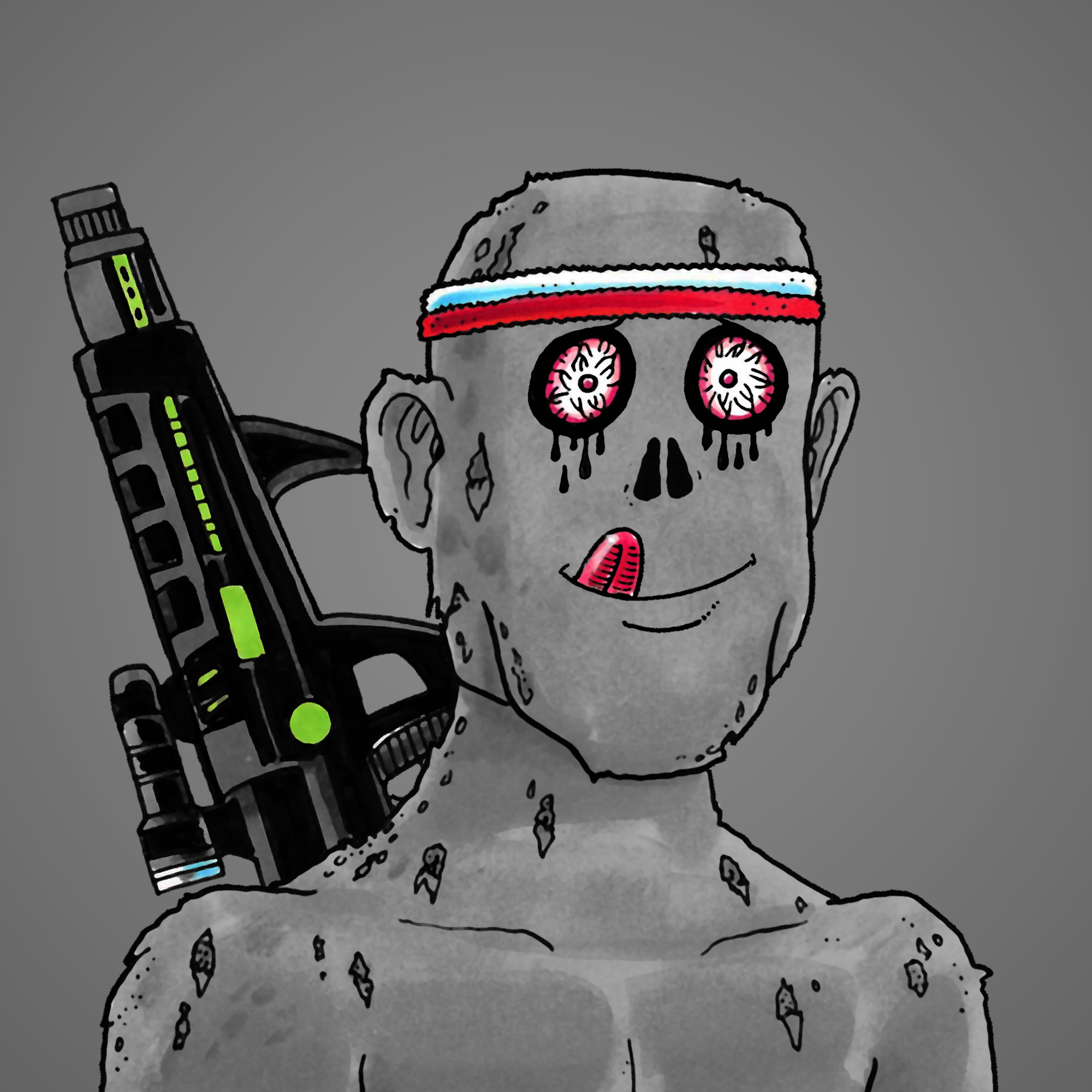 George Trosley - Jungle Freaks - Jungle Freak 728 - NFT # 728