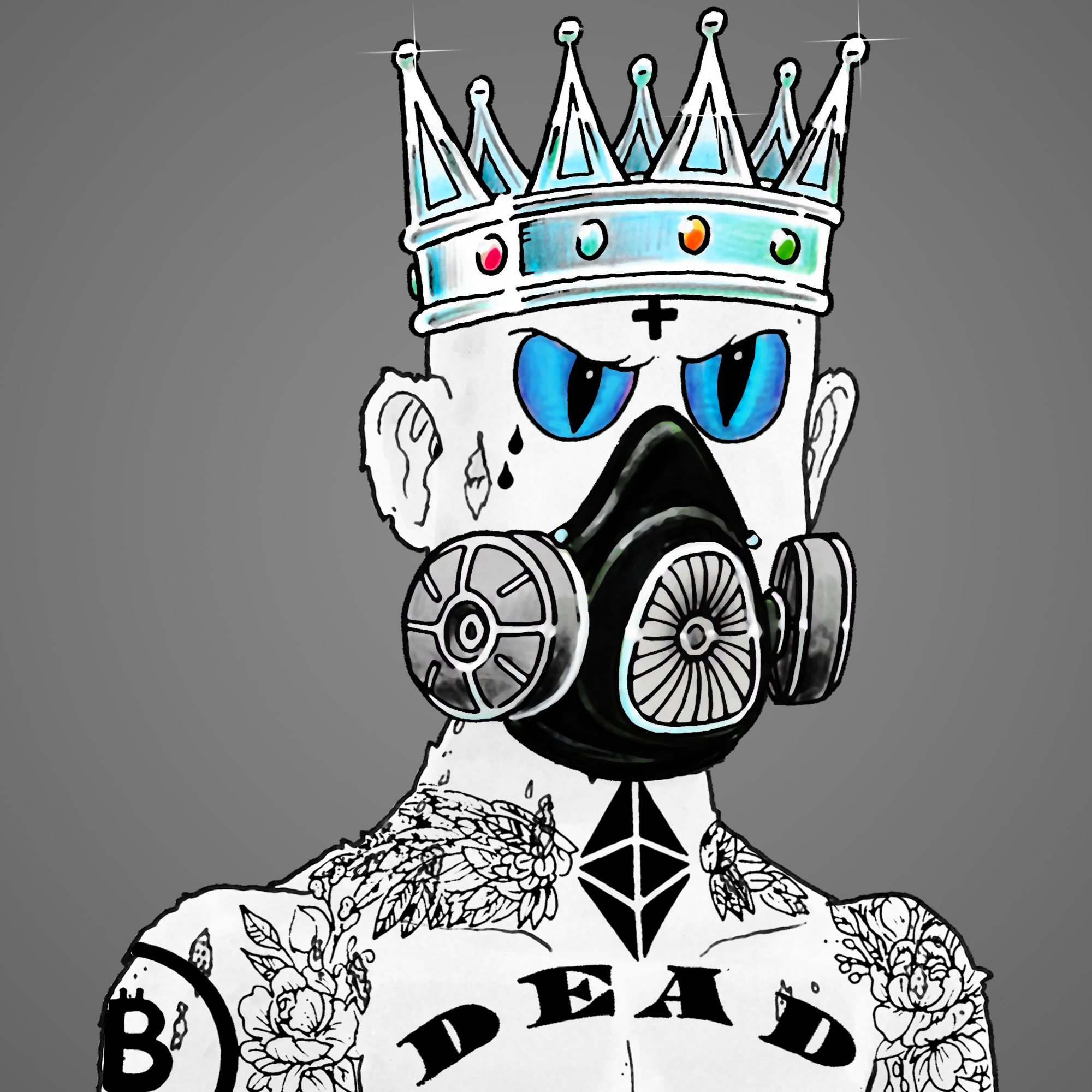 George Trosley - Jungle Freaks - Jungle Freak 73 - NFT # 73