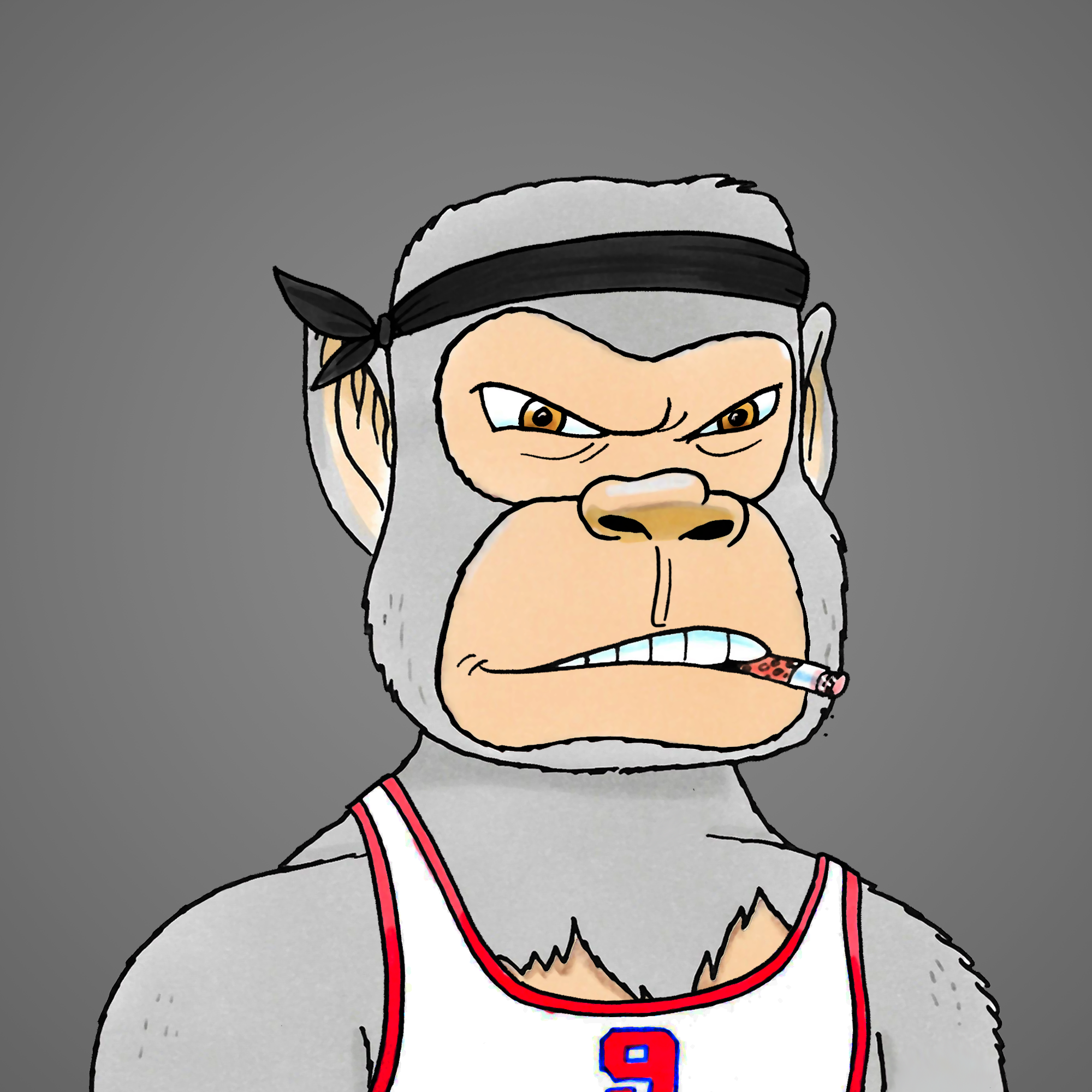 George Trosley - Jungle Freaks - Jungle Freak 7323 - NFT # 7323