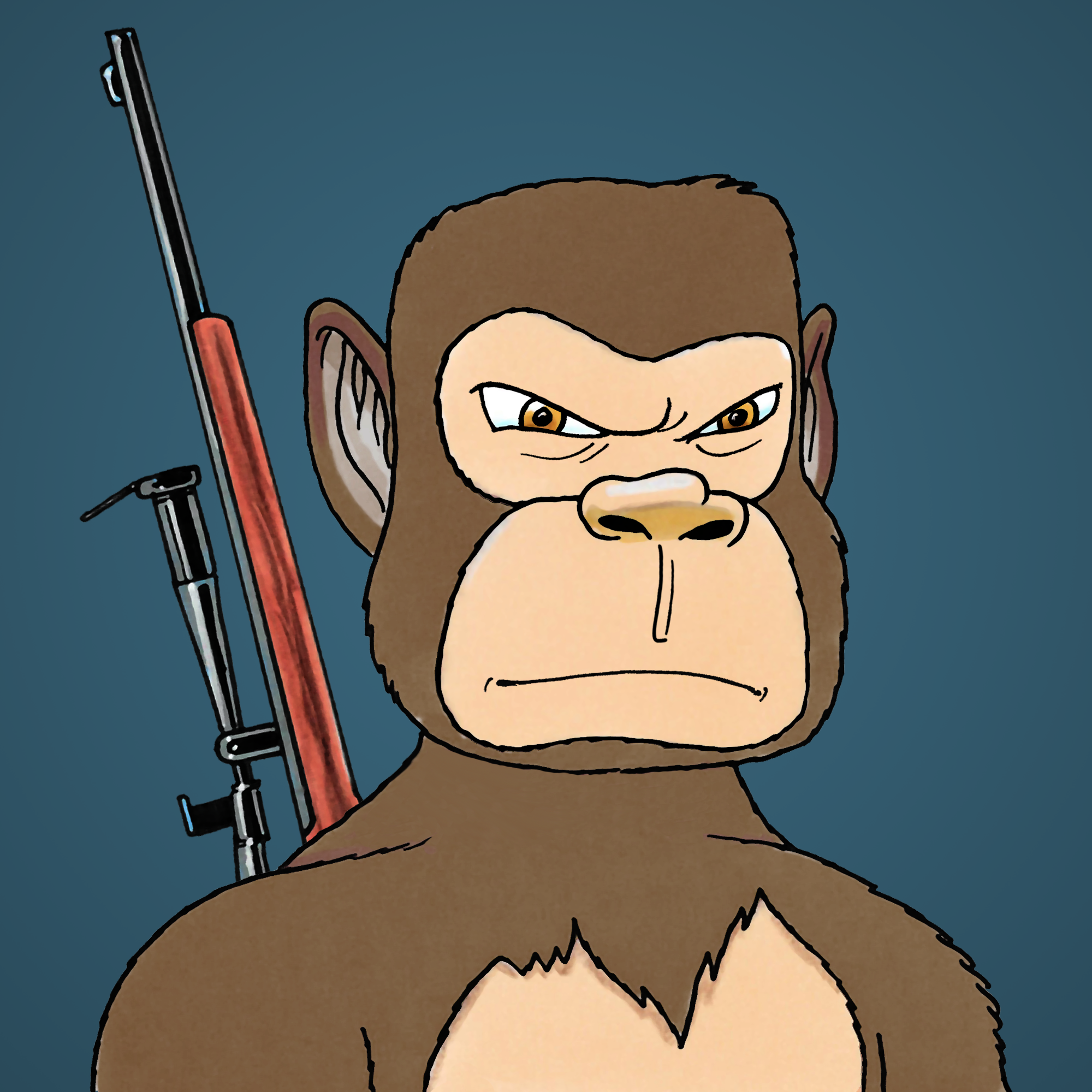 George Trosley - Jungle Freaks - Jungle Freak 7326 - NFT # 7326