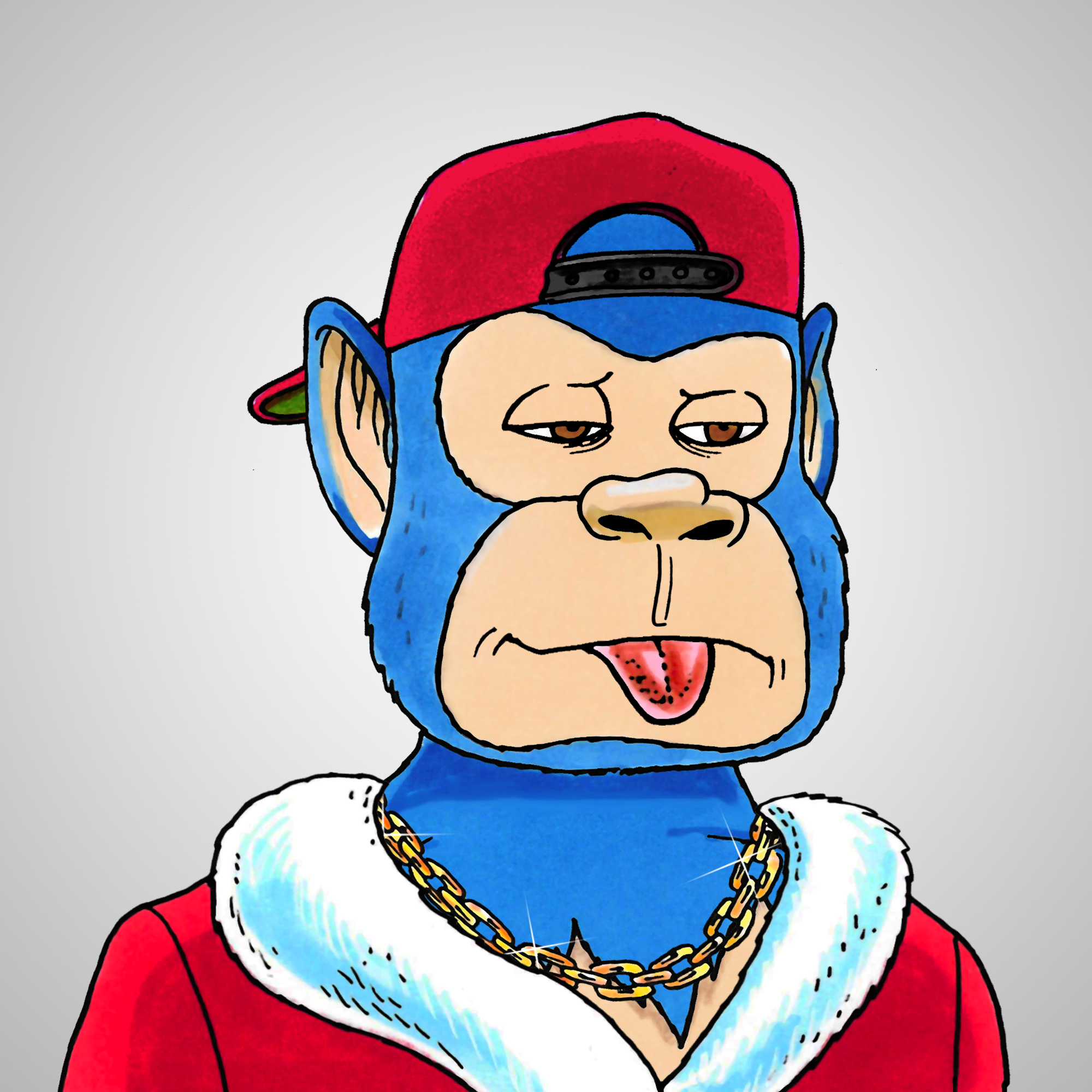 George Trosley - Jungle Freaks - Jungle Freak 7327 - NFT # 7327