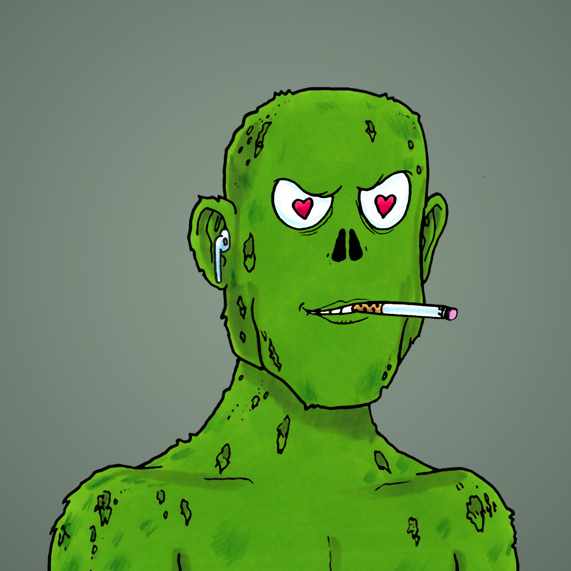 George Trosley - Jungle Freaks - Jungle Freak 7331 - NFT # 7331