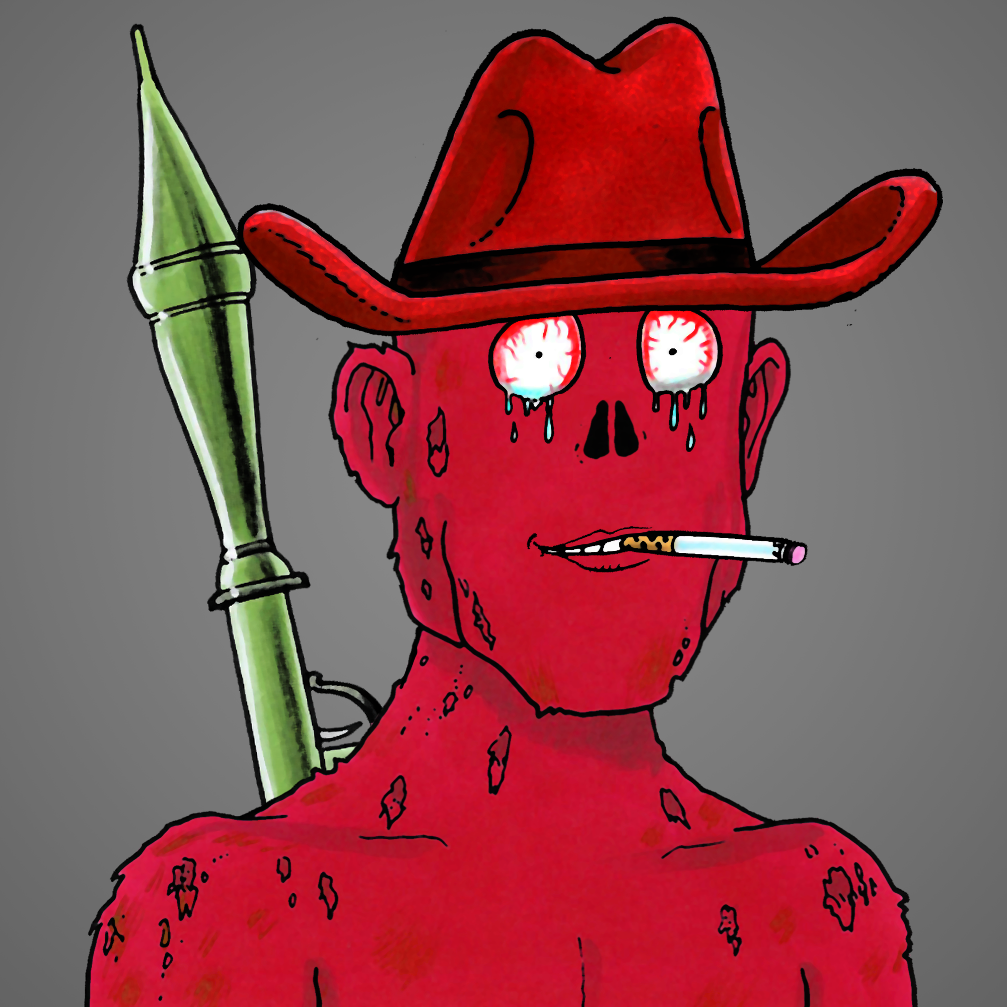 George Trosley - Jungle Freaks - Jungle Freak 741 - NFT # 741