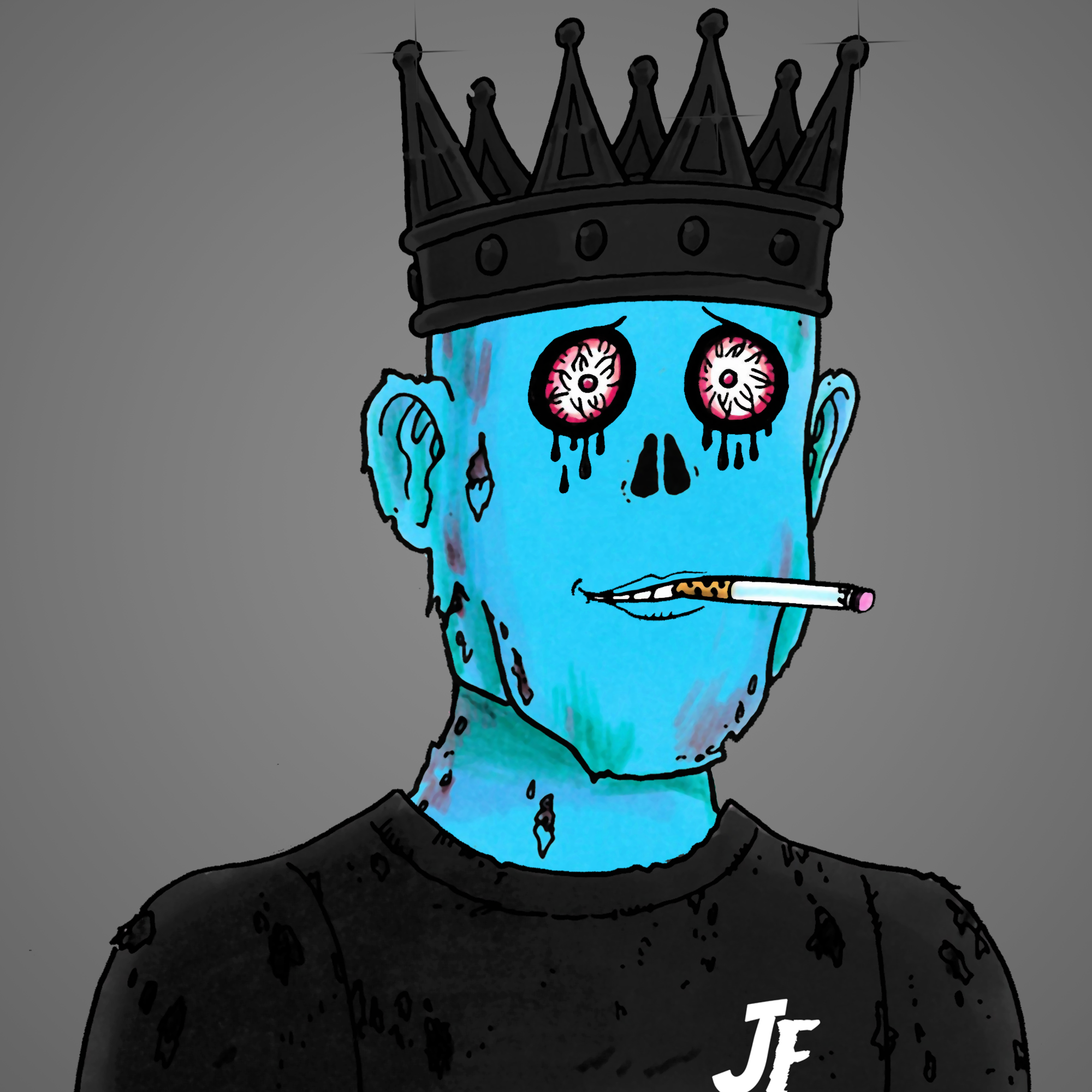 George Trosley - Jungle Freaks - Jungle Freak 7411 - NFT # 7411