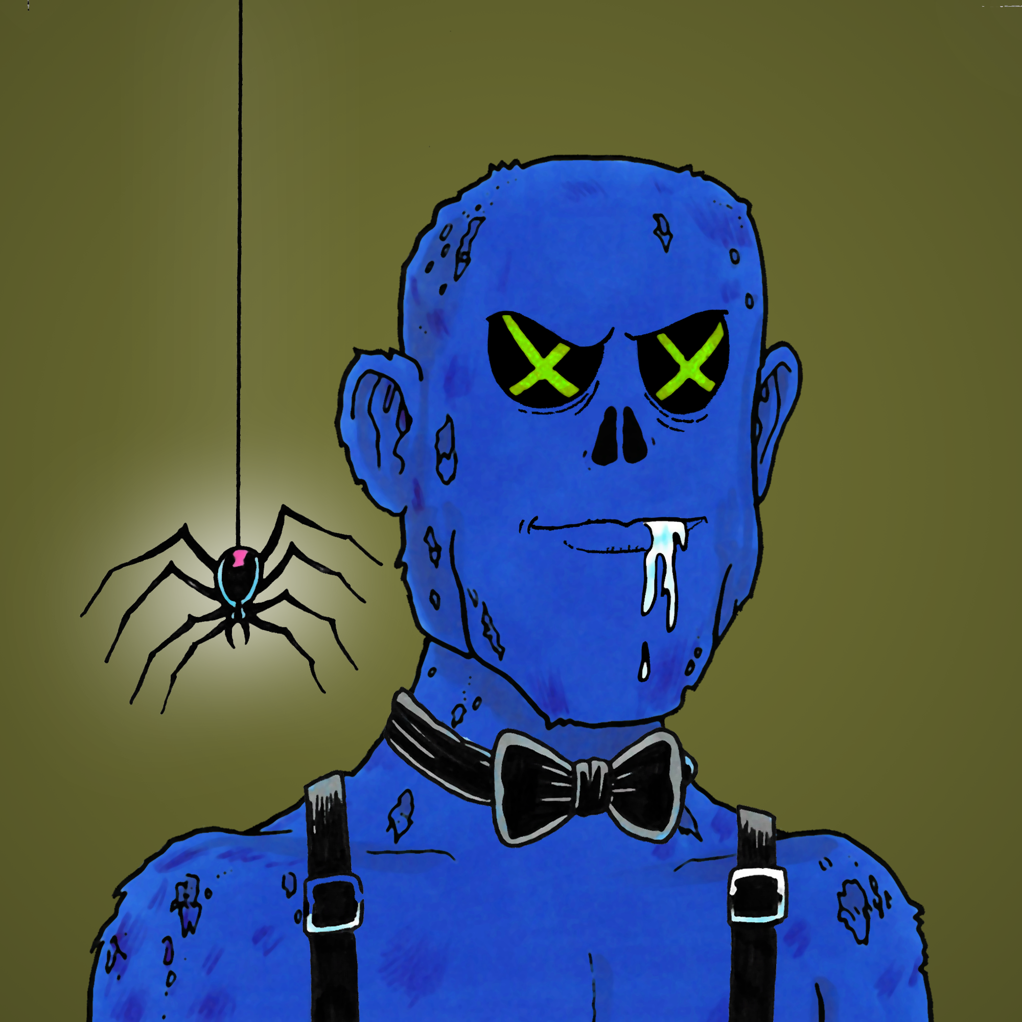 George Trosley - Jungle Freaks - Jungle Freak 7425 - NFT # 7425