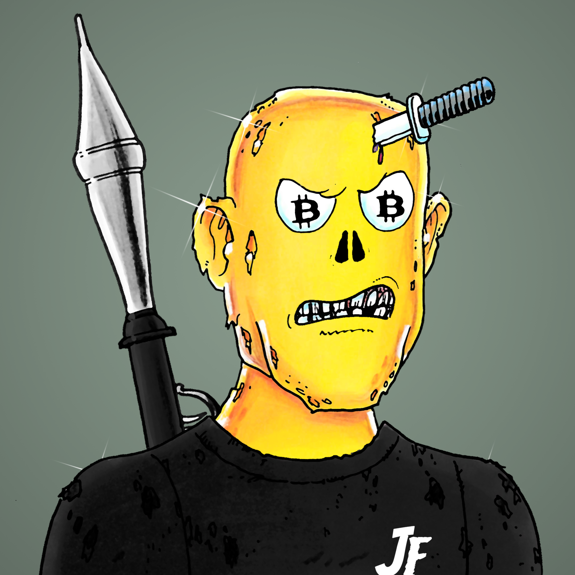 George Trosley - Jungle Freaks - Jungle Freak 7432 - NFT # 7432