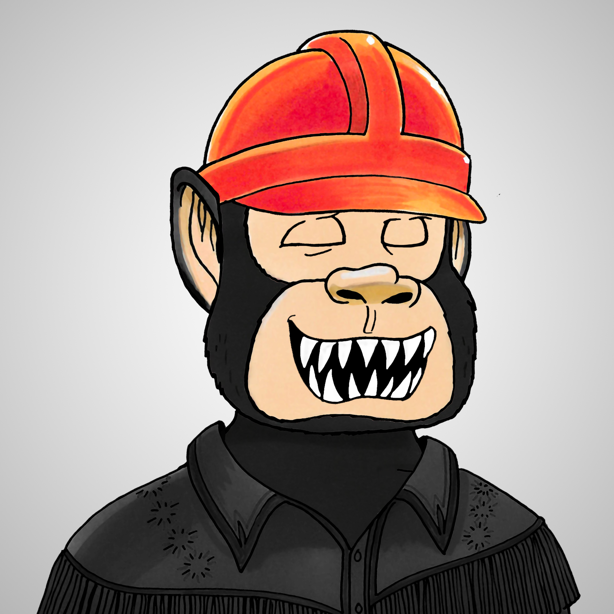 George Trosley - Jungle Freaks - Jungle Freak 7438 - NFT # 7438