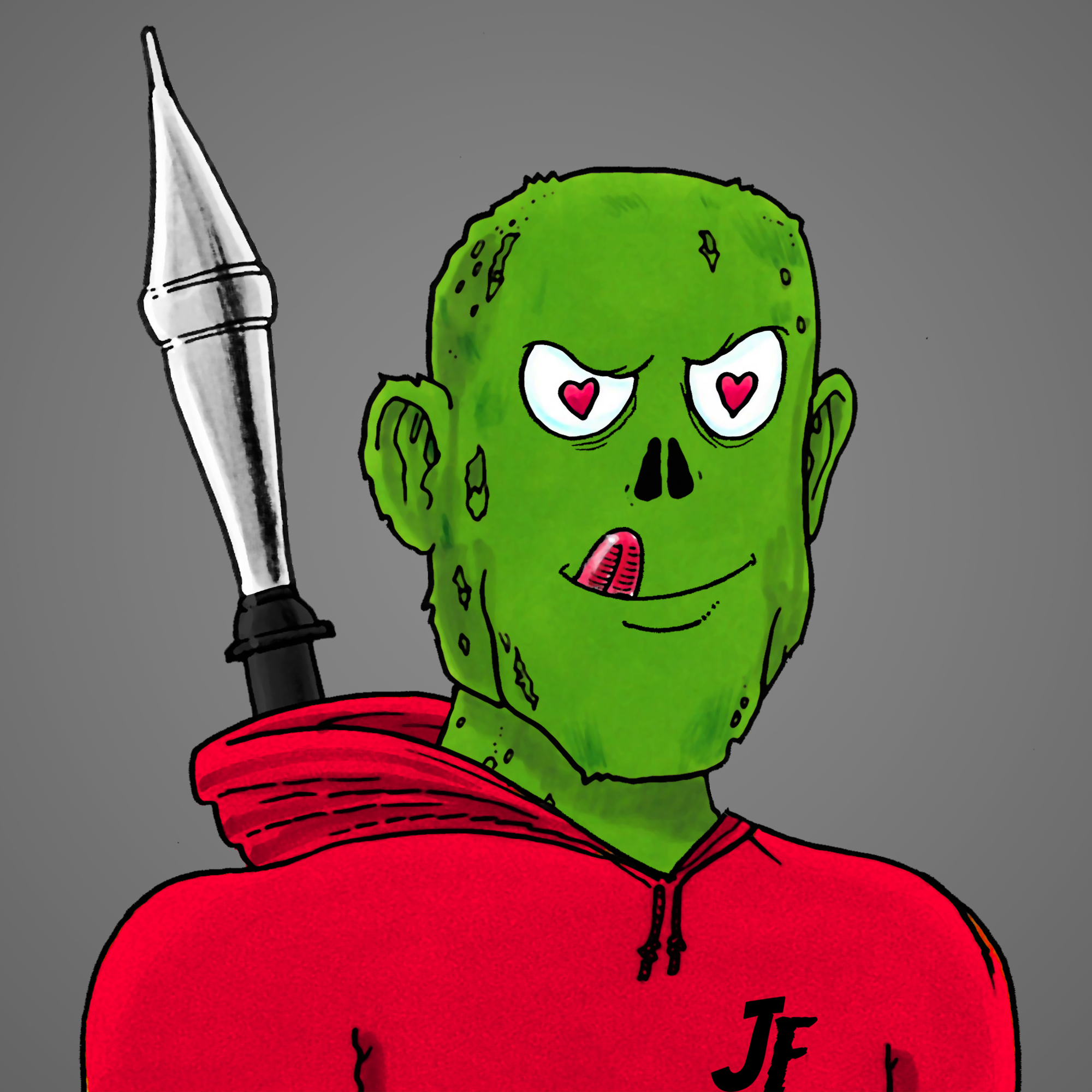 George Trosley - Jungle Freaks - Jungle Freak 746 - NFT # 746