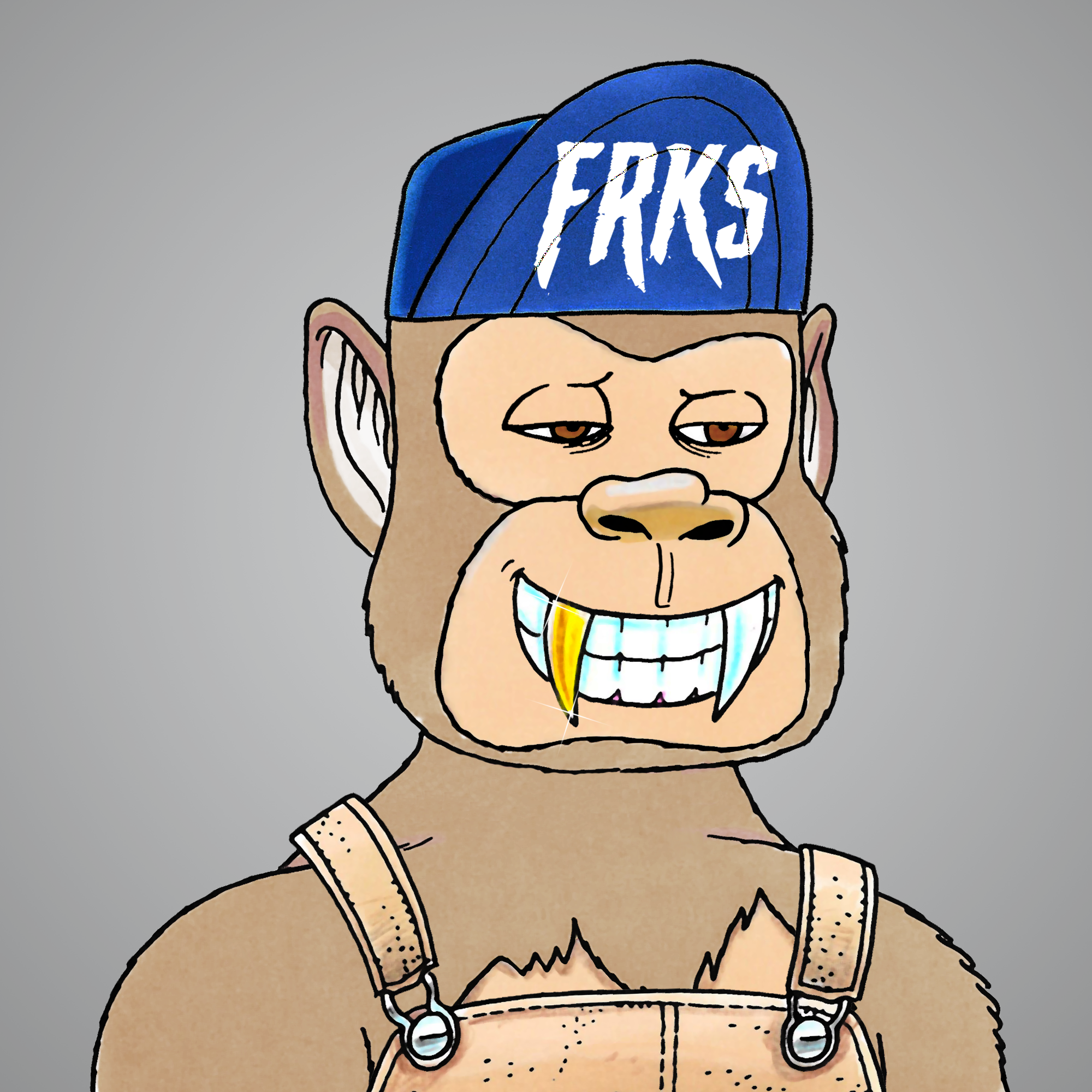 George Trosley - Jungle Freaks - Jungle Freak 7483 - NFT # 7483