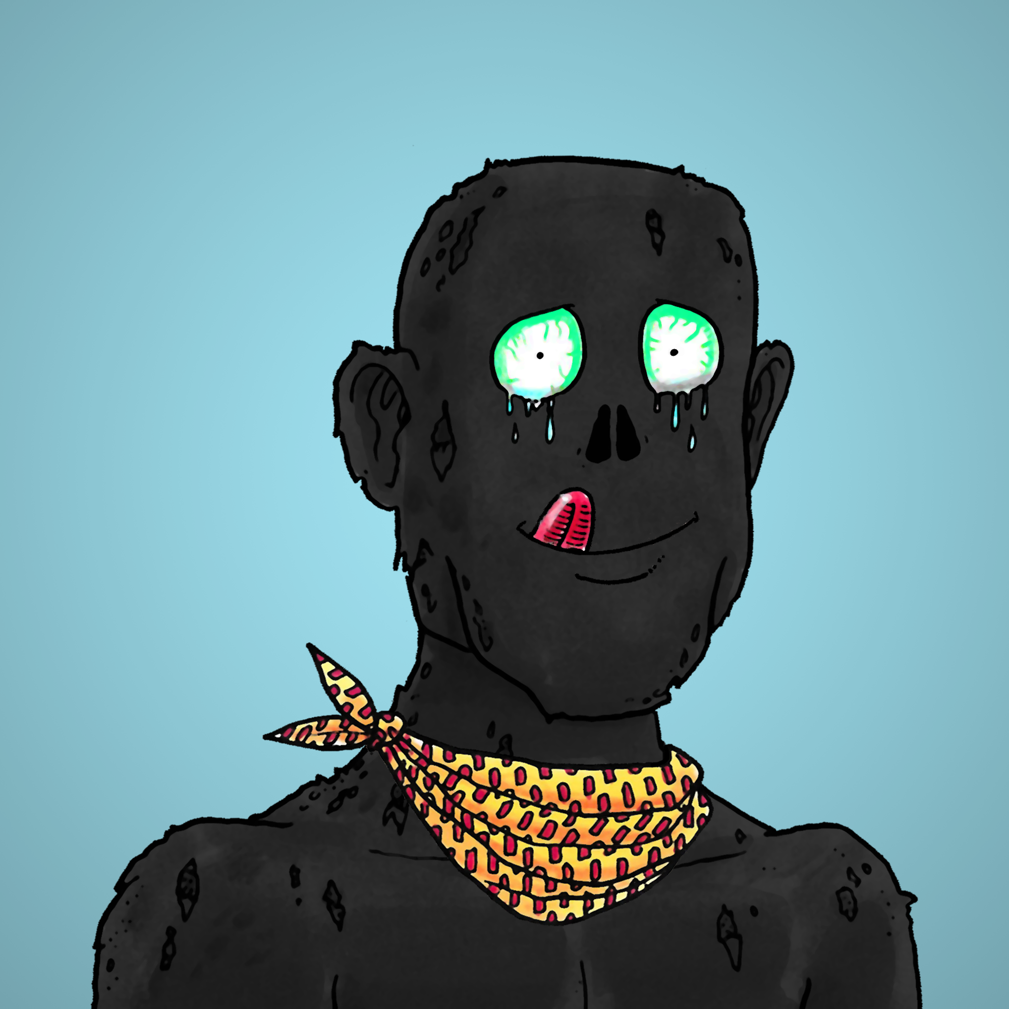 George Trosley - Jungle Freaks - Jungle Freak 749 - NFT # 749