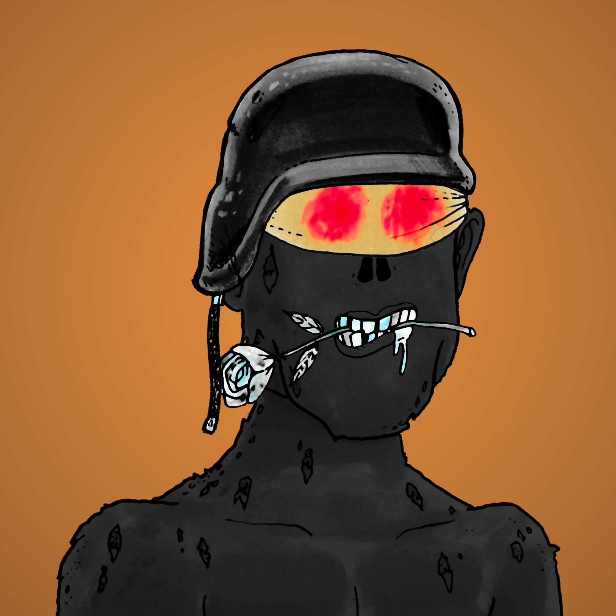 George Trosley - Jungle Freaks - Jungle Freak 7495 - NFT # 7495