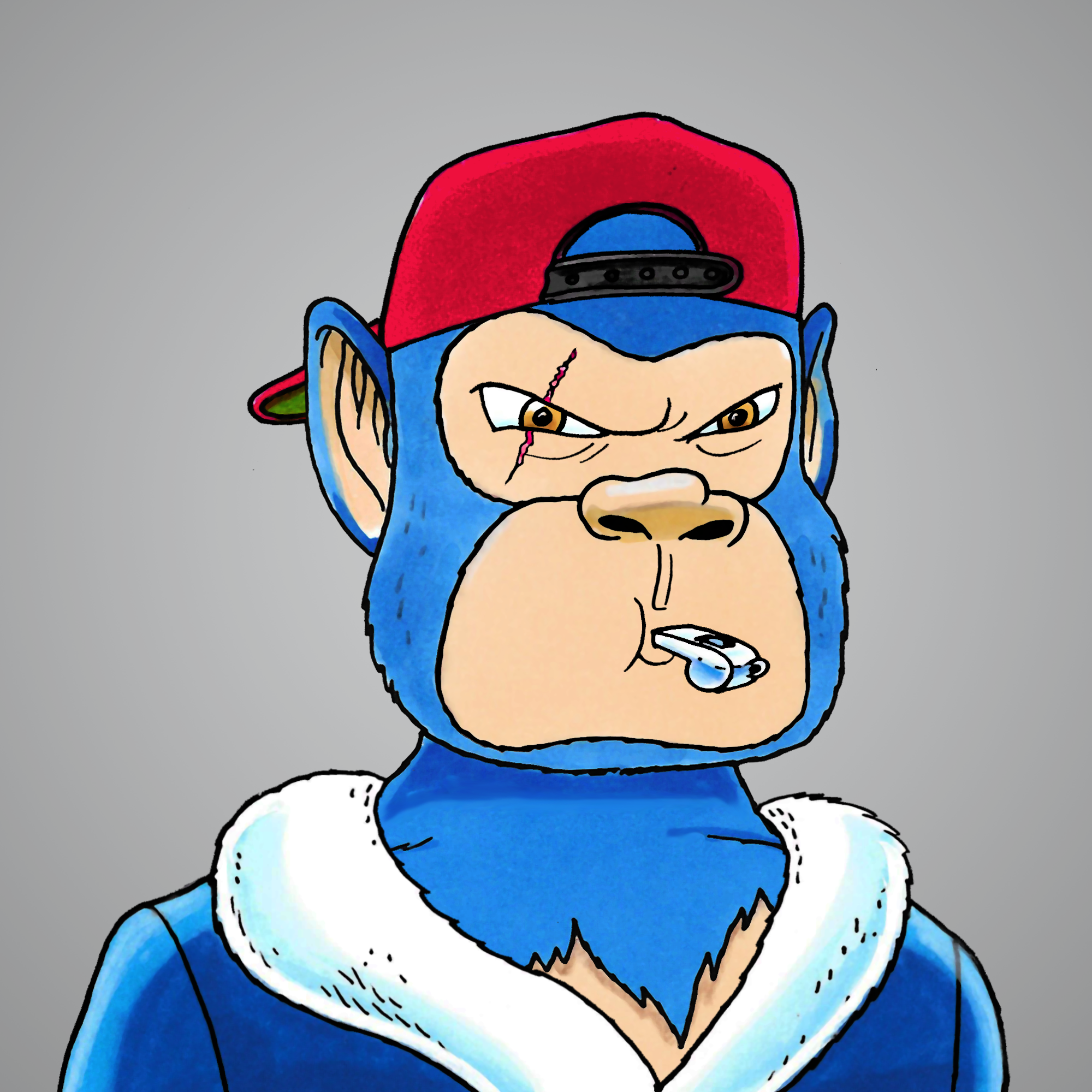 George Trosley - Jungle Freaks - Jungle Freak 7499 - NFT # 7499