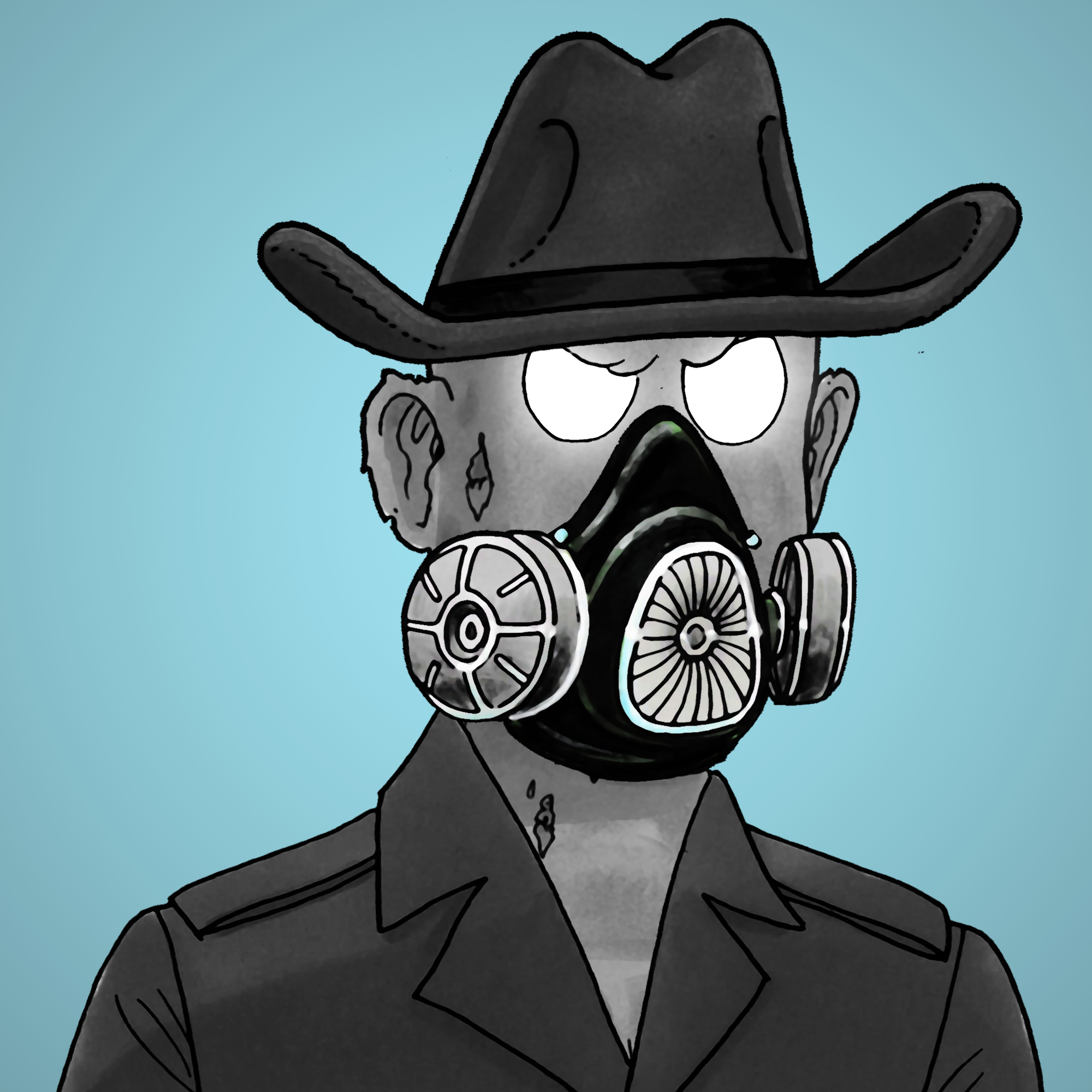 George Trosley - Jungle Freaks - Jungle Freak 75 - NFT # 75