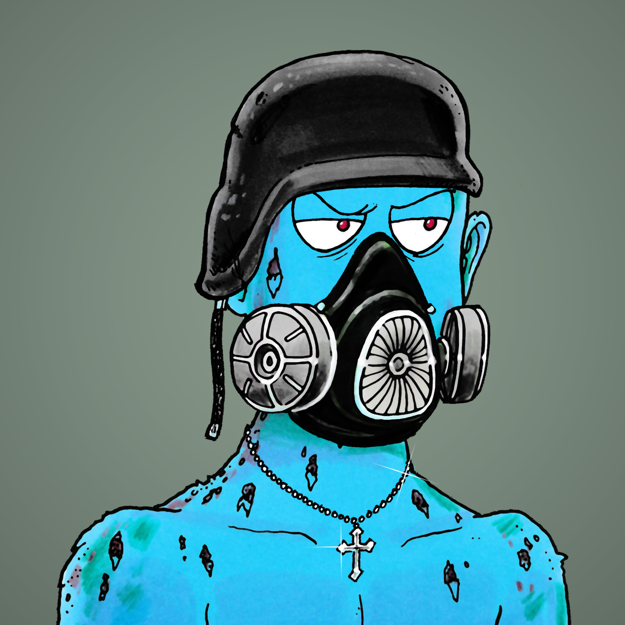 George Trosley - Jungle Freaks - Jungle Freak 750 - NFT # 750