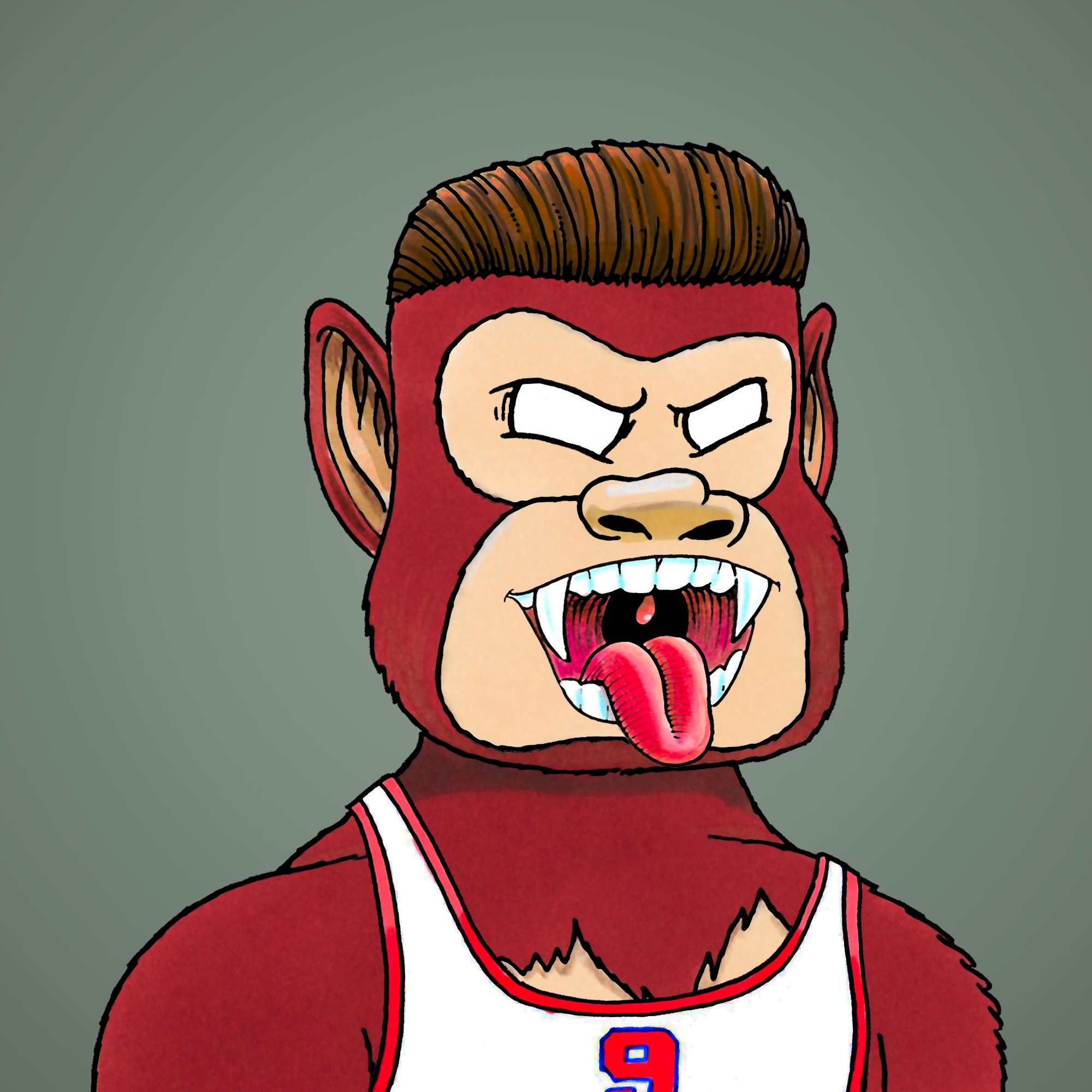 George Trosley - Jungle Freaks - Jungle Freak 7501 - NFT # 7501