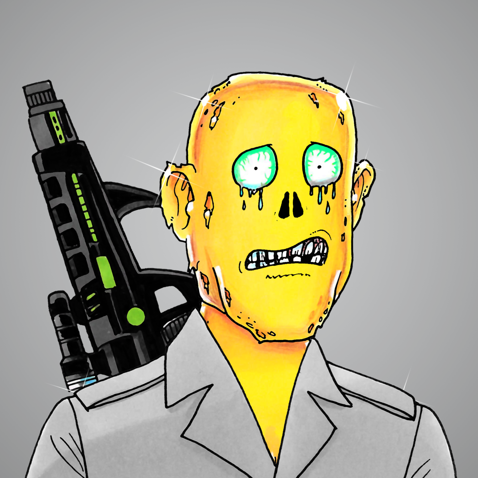 George Trosley - Jungle Freaks - Jungle Freak 7505 - NFT # 7505