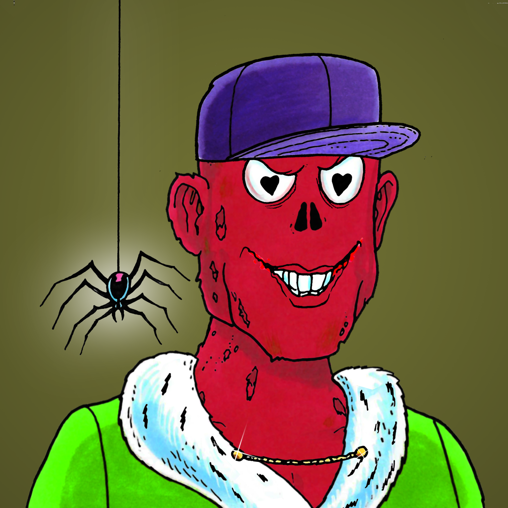 George Trosley - Jungle Freaks - Jungle Freak 7511 - NFT # 7511