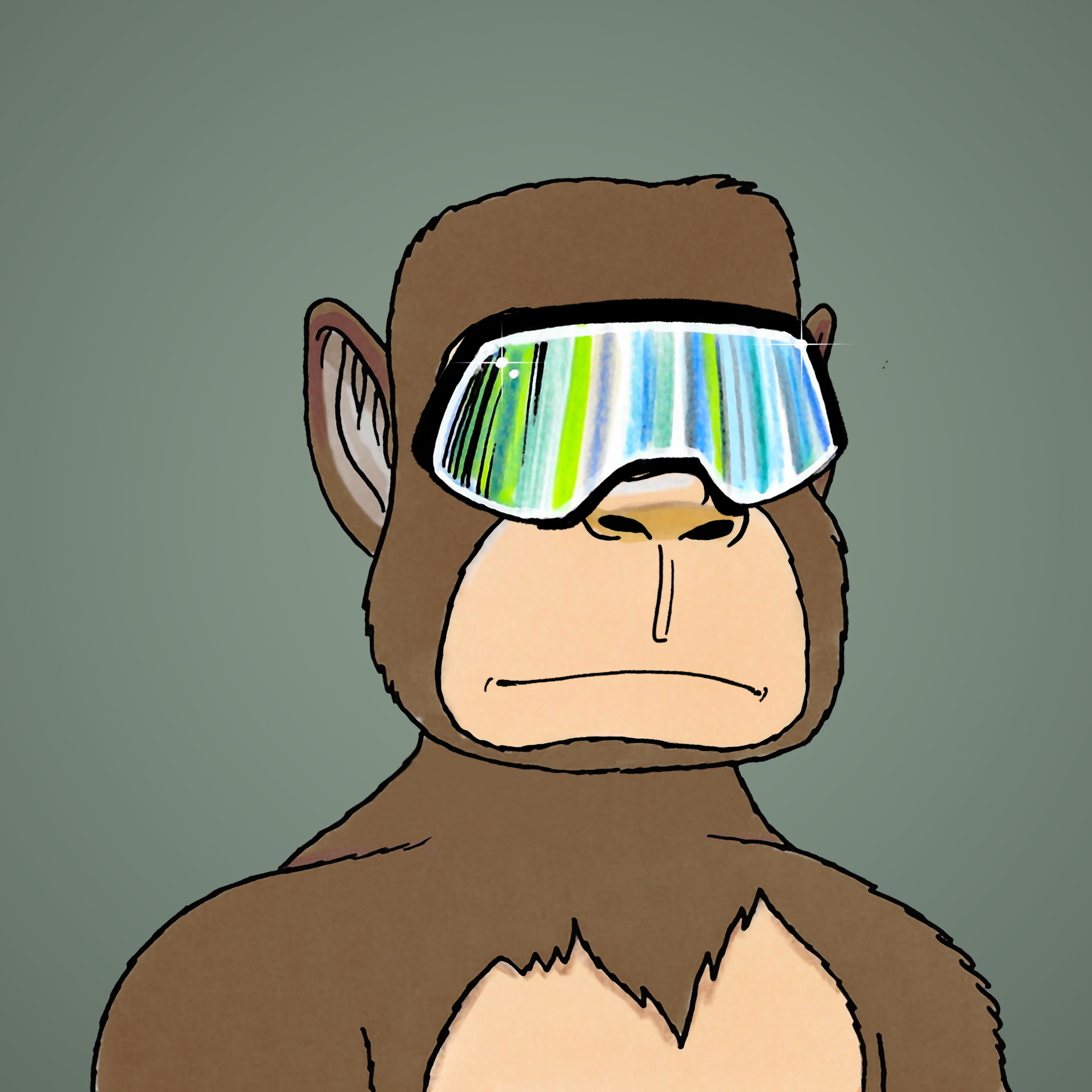 George Trosley - Jungle Freaks - Jungle Freak 752 - NFT # 752