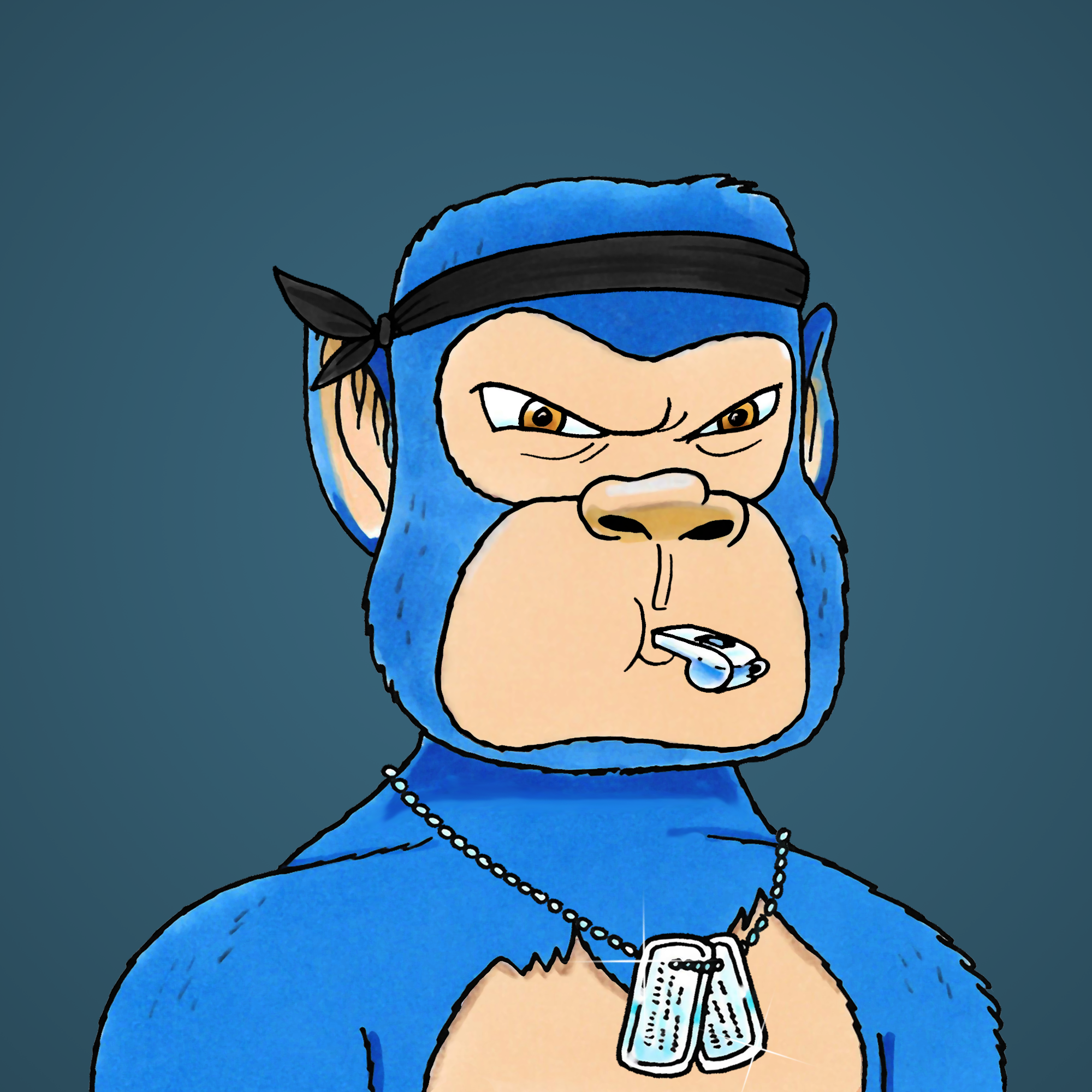 George Trosley - Jungle Freaks - Jungle Freak 7521 - NFT # 7521