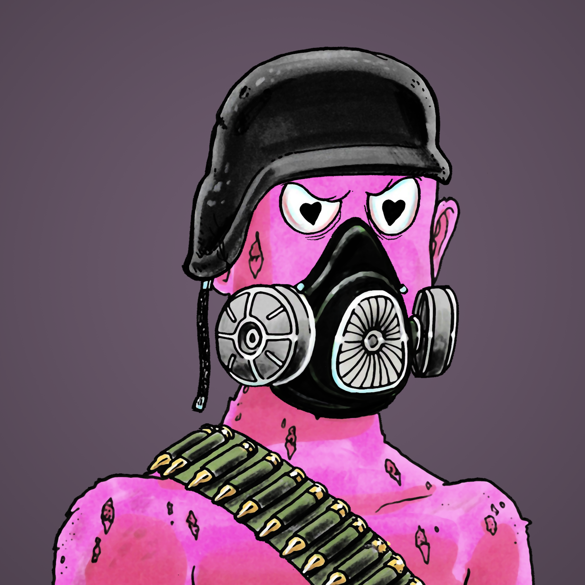 George Trosley - Jungle Freaks - Jungle Freak 754 - NFT # 754