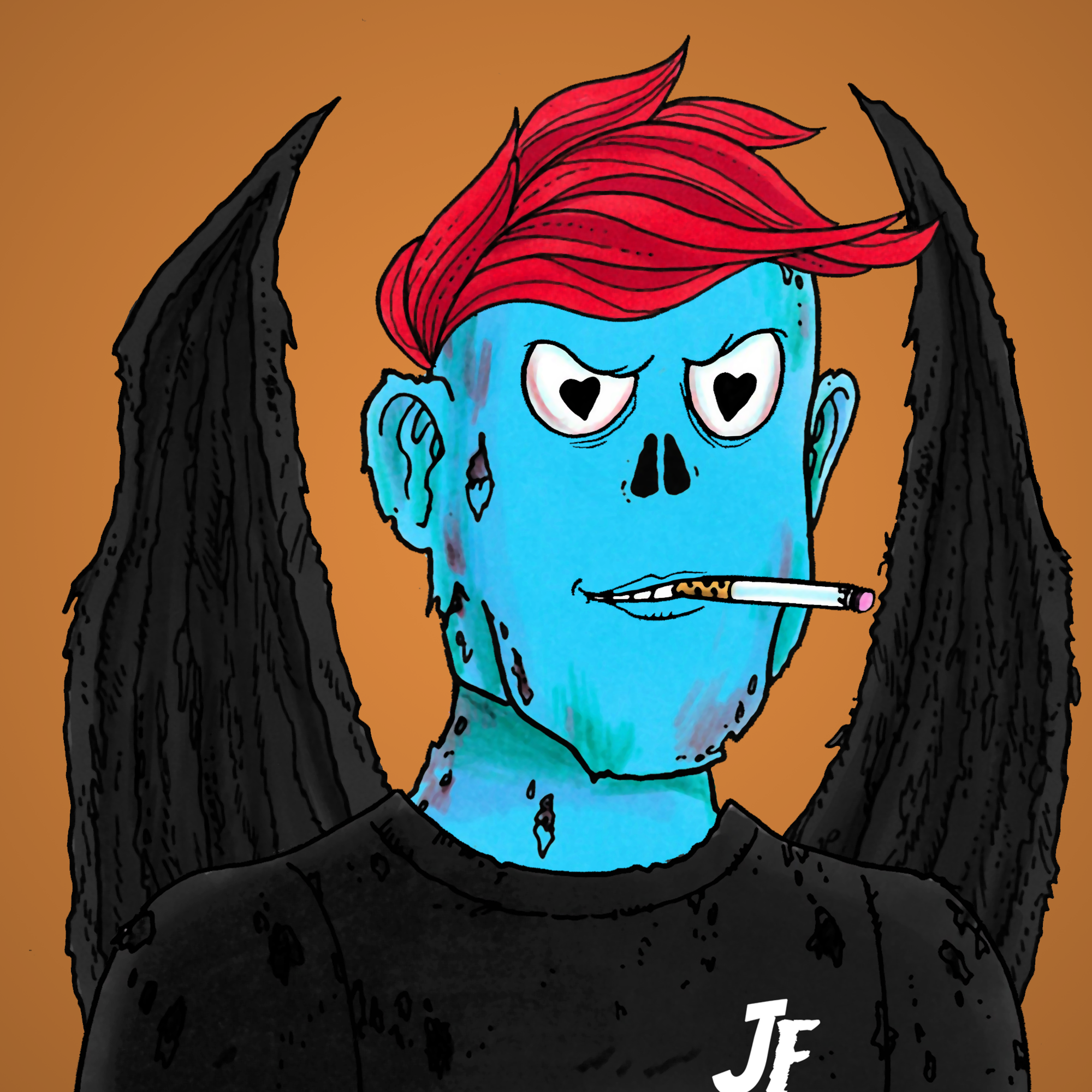 George Trosley - Jungle Freaks - Jungle Freak 758 - NFT # 758