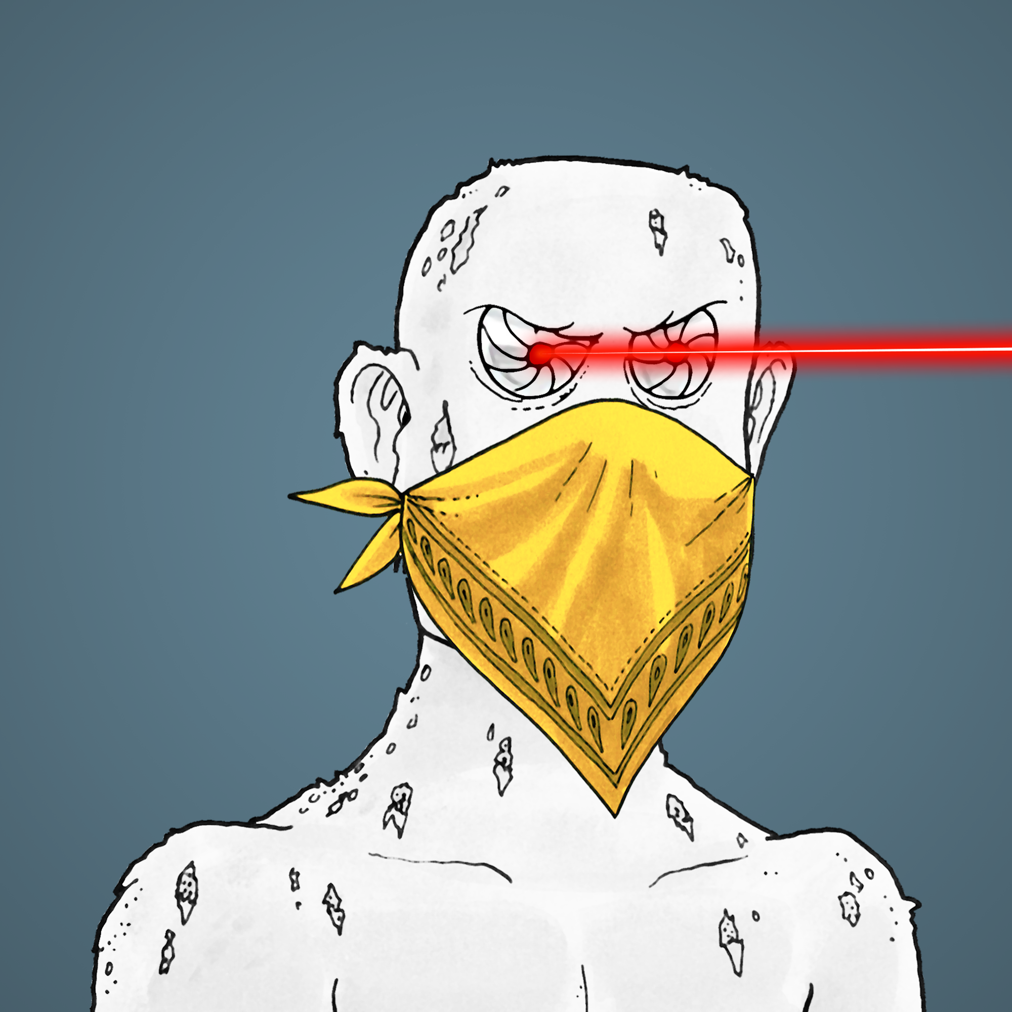 George Trosley - Jungle Freaks - Jungle Freak 7585 - NFT # 7585