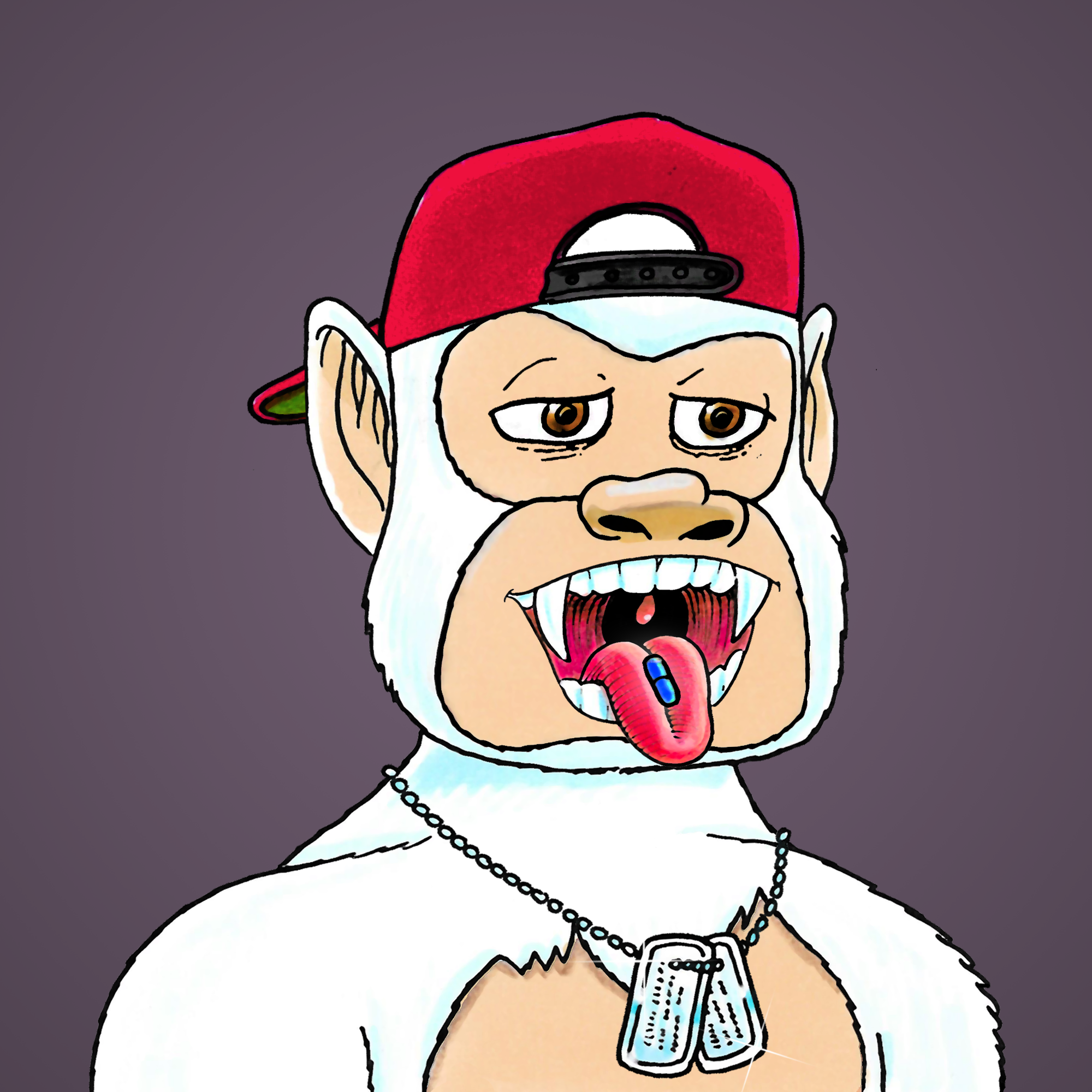 George Trosley - Jungle Freaks - Jungle Freak 759 - NFT # 759