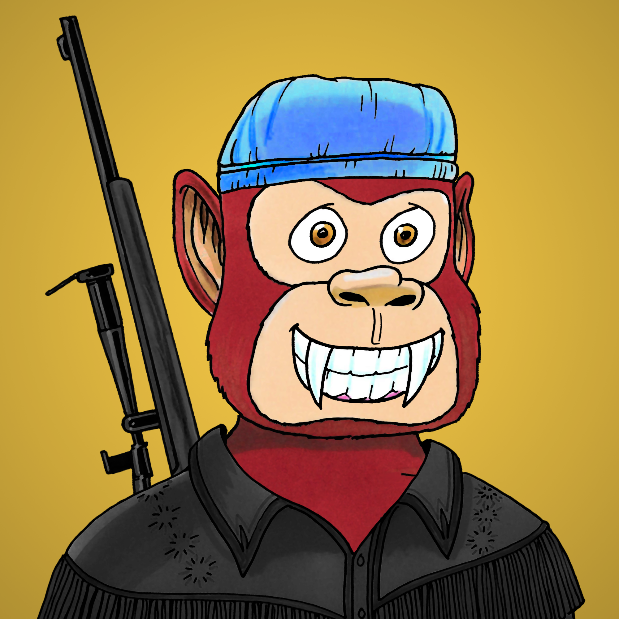 George Trosley - Jungle Freaks - Jungle Freak 760 - NFT # 760