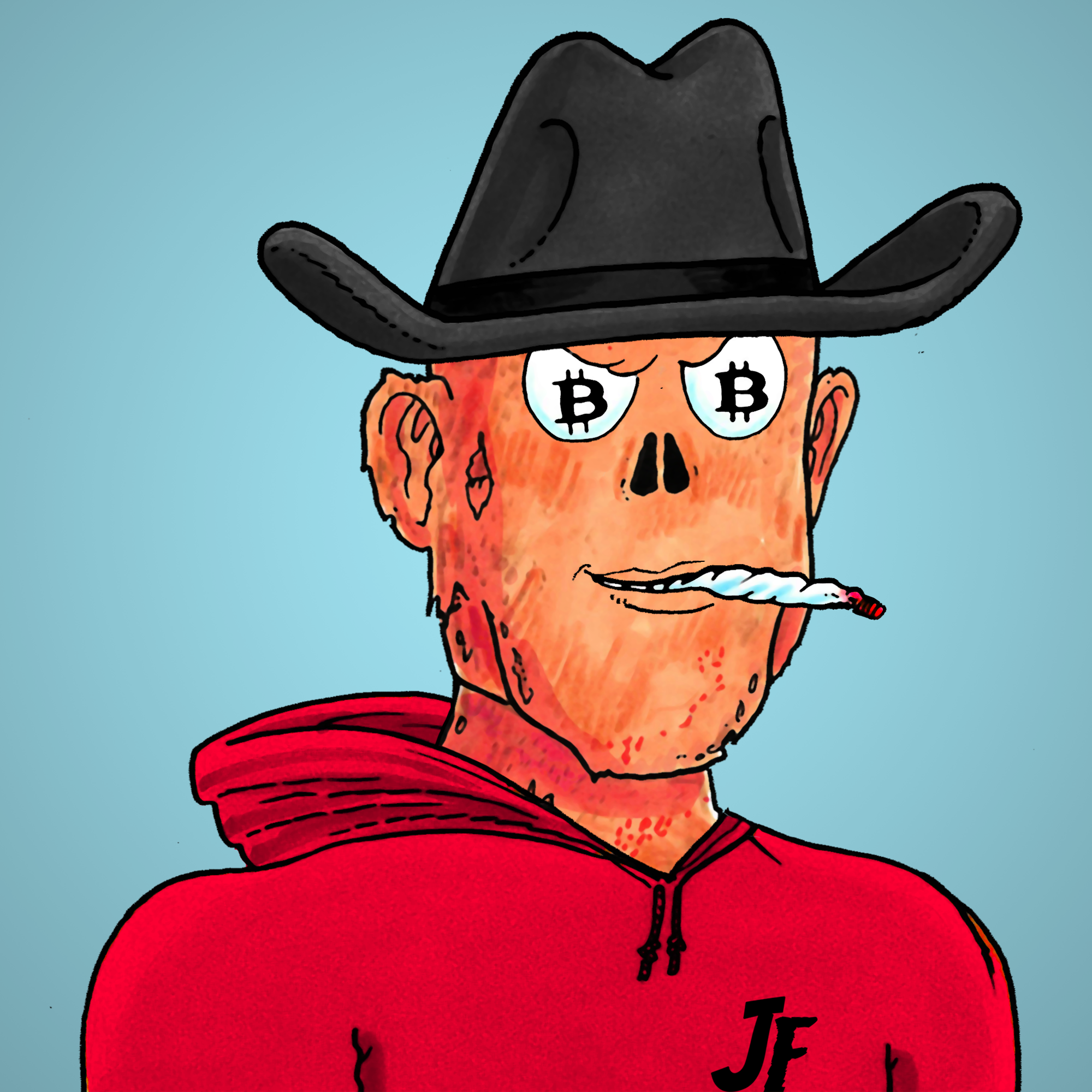 George Trosley - Jungle Freaks - Jungle Freak 7602 - NFT # 7602