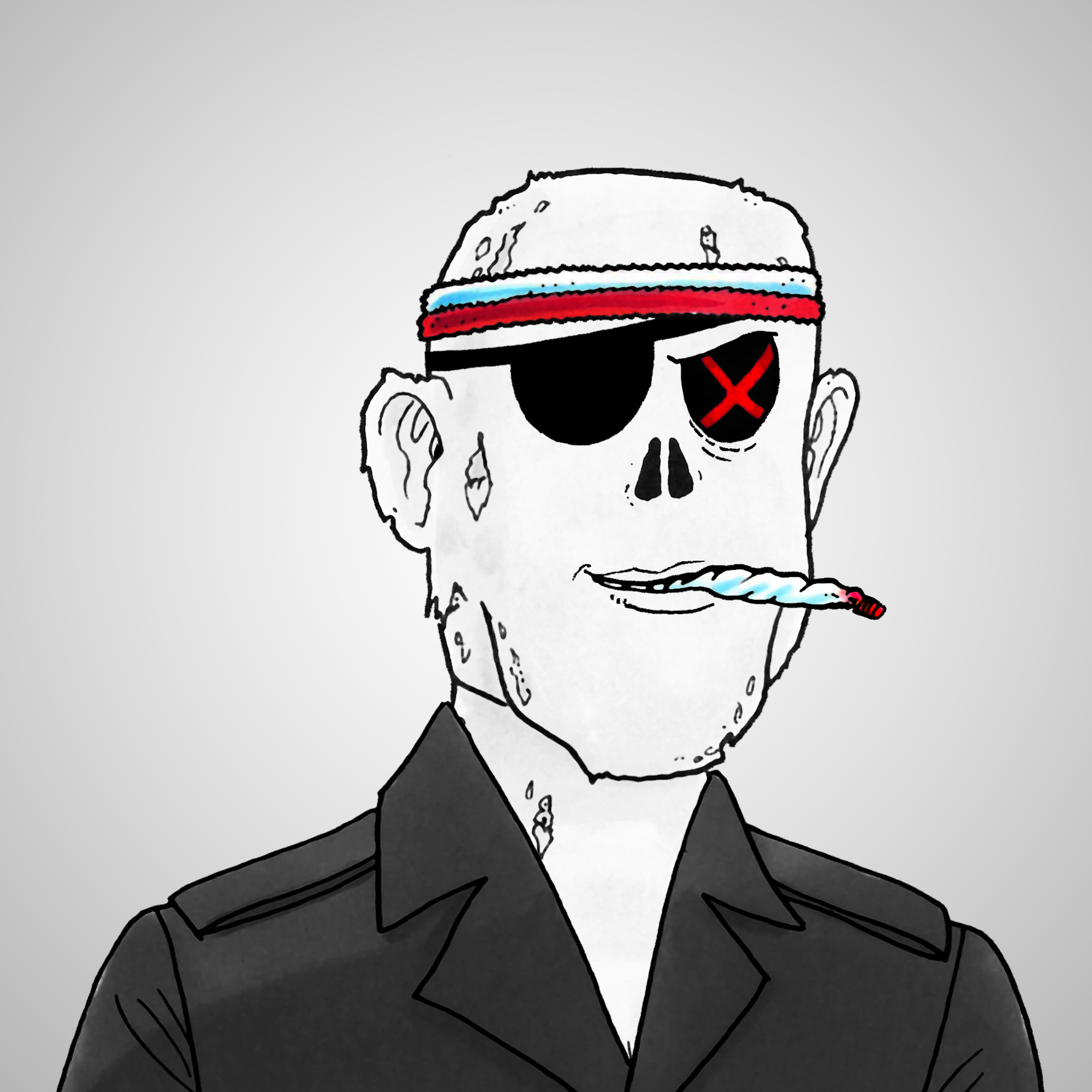 George Trosley - Jungle Freaks - Jungle Freak 7614 - NFT # 7614