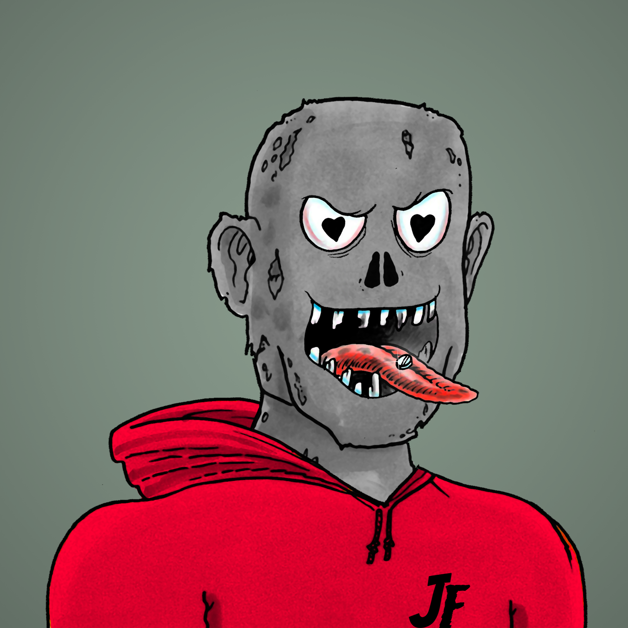 George Trosley - Jungle Freaks - Jungle Freak 762 - NFT # 762