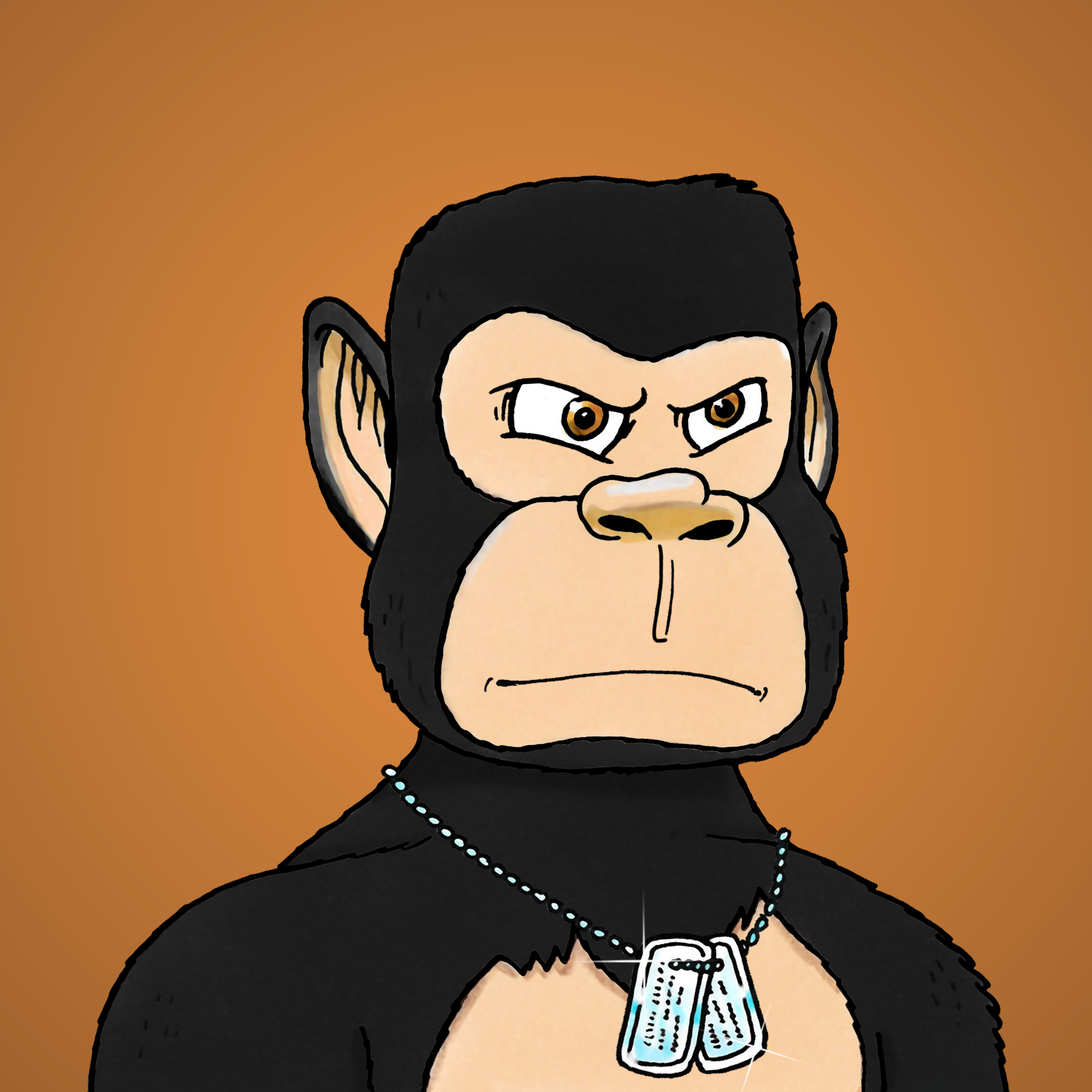 George Trosley - Jungle Freaks - Jungle Freak 7628 - NFT # 7628