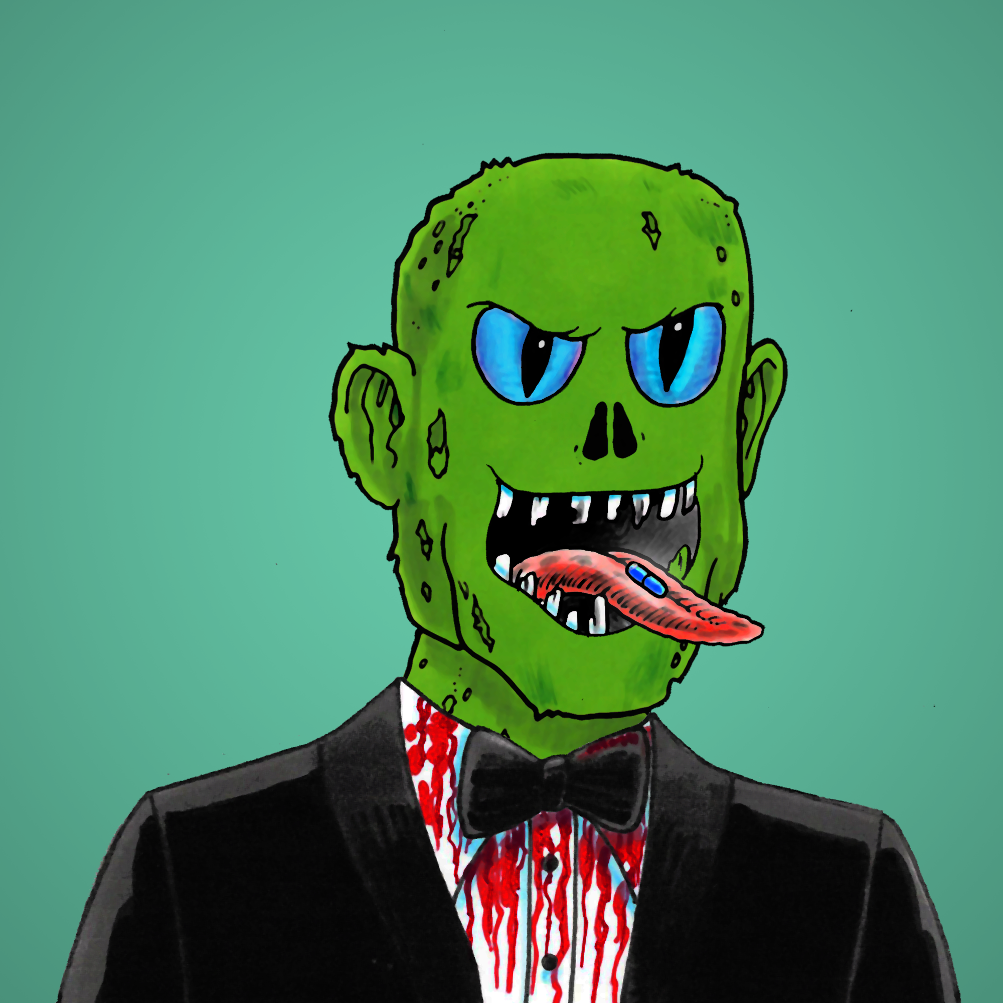 George Trosley - Jungle Freaks - Jungle Freak 763 - NFT # 763