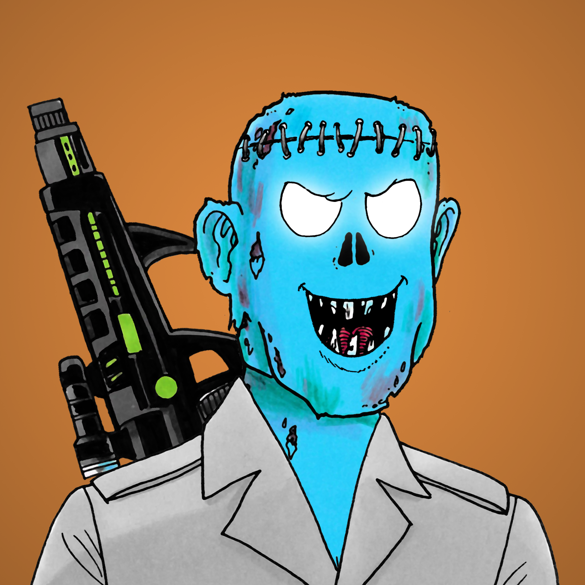 George Trosley - Jungle Freaks - Jungle Freak 764 - NFT # 764